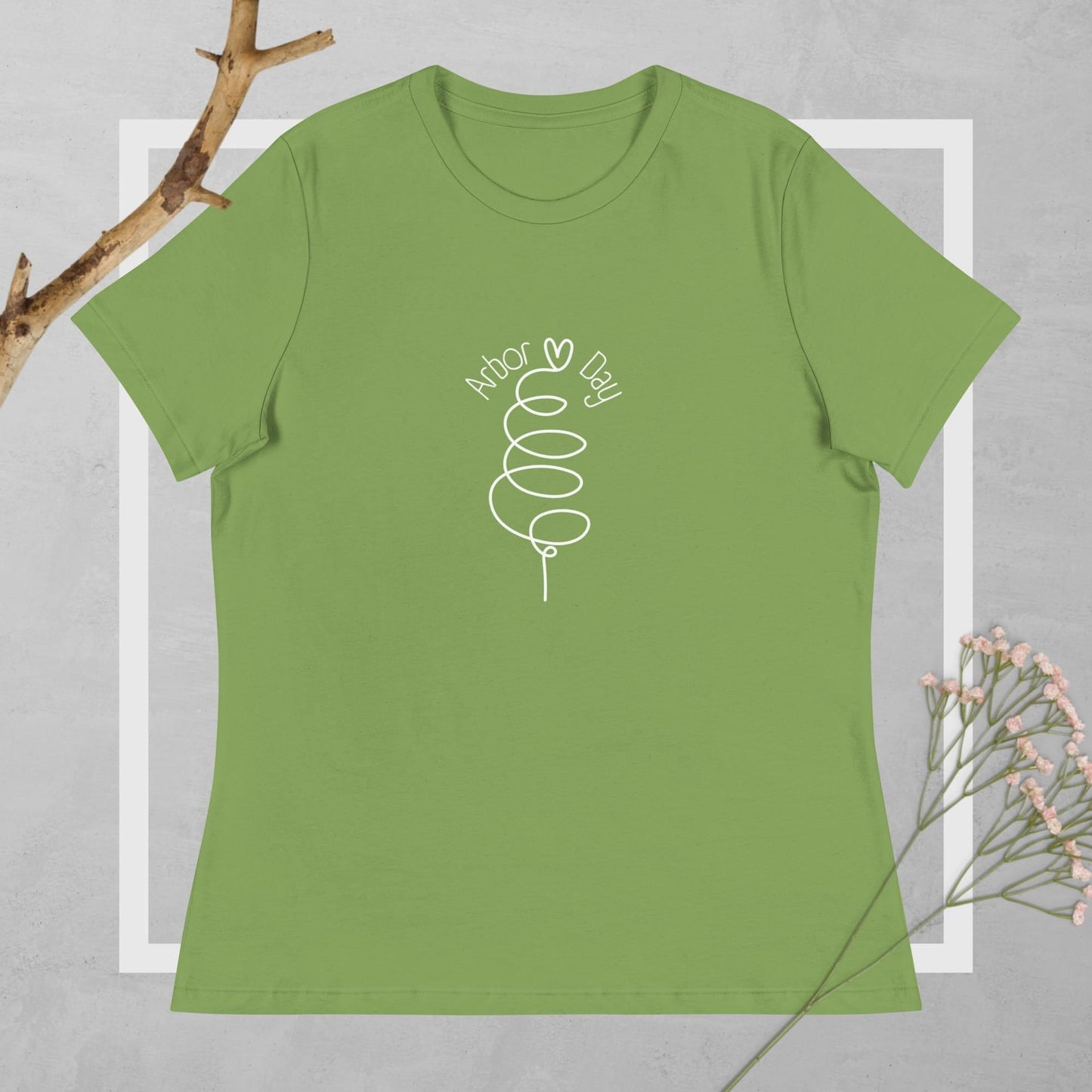 Arbor Day Love Women's Relaxed Tee - GroveWisdom