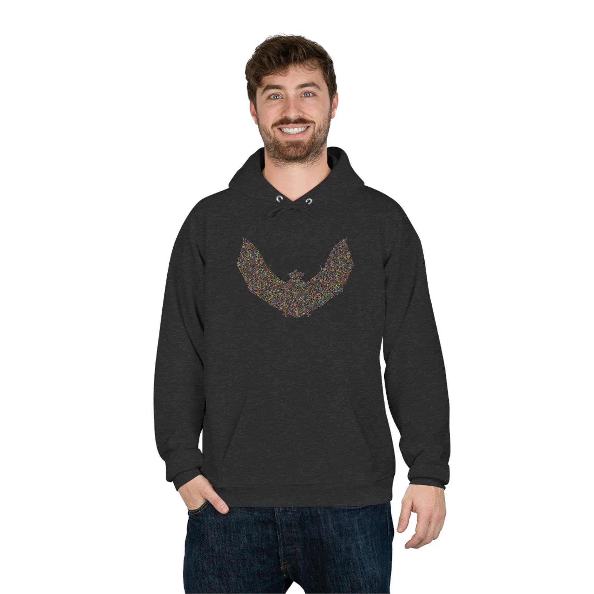 Bat Colony Unisex EcoSmart® Pullover Hoodie Sweatshirt - GroveWisdom