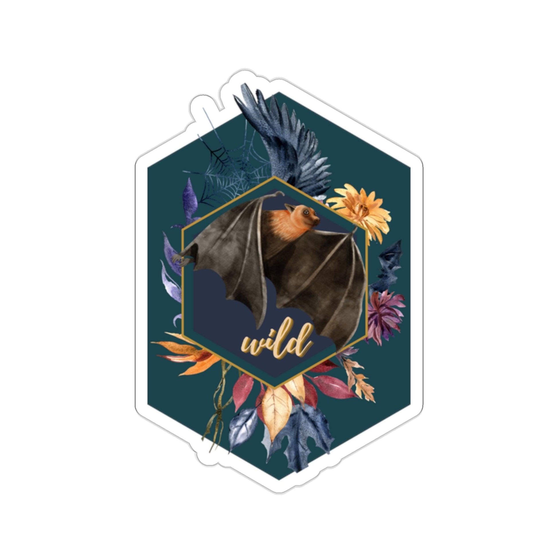 Bat Wild Kiss-Cut Stickers - GroveWisdom