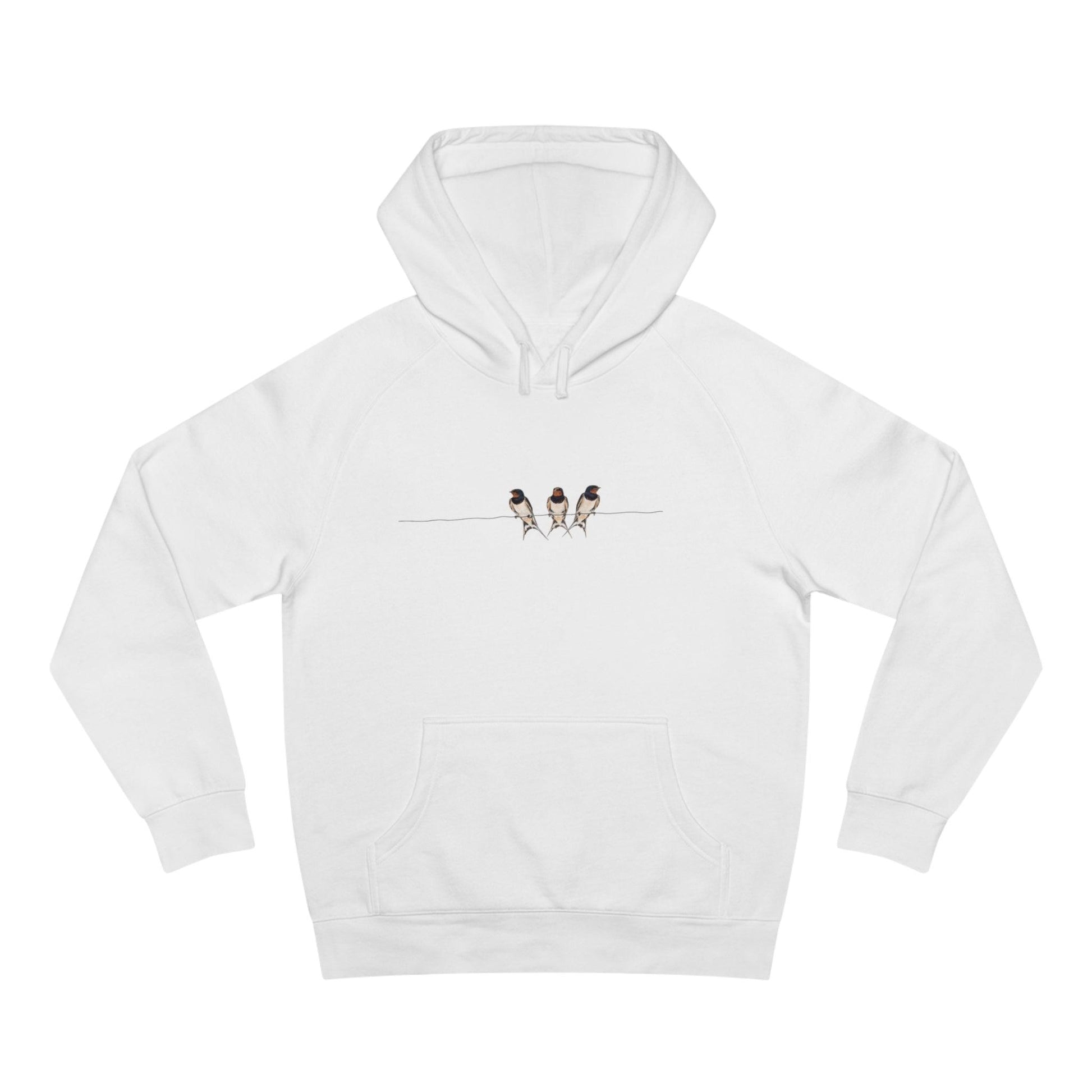 Birds on a Wire Hoodie - GroveWisdom