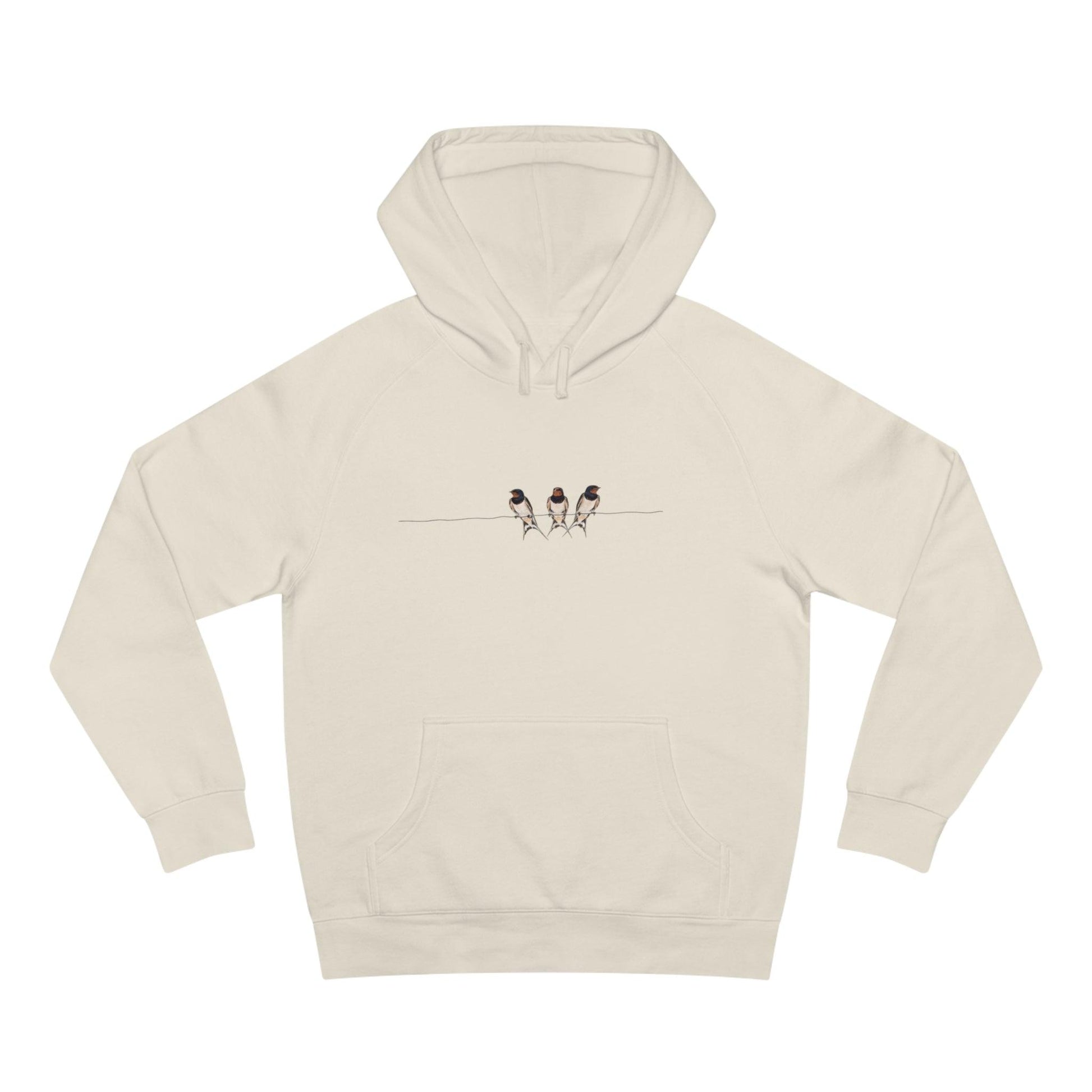 Birds on a Wire Hoodie - GroveWisdom