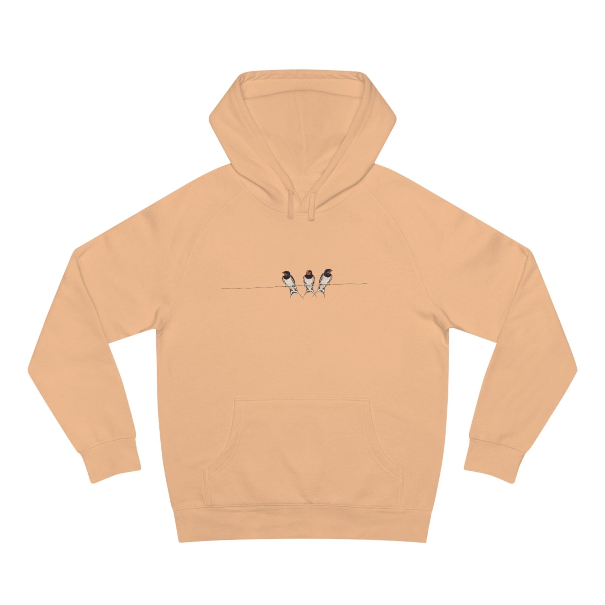 Birds on a Wire Hoodie - GroveWisdom