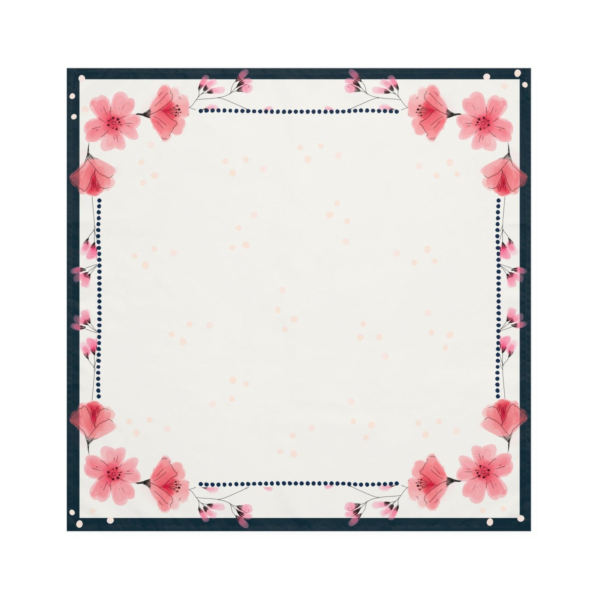 Cherry Blossom Cloth Napkins, Set of 4 - GroveWisdom