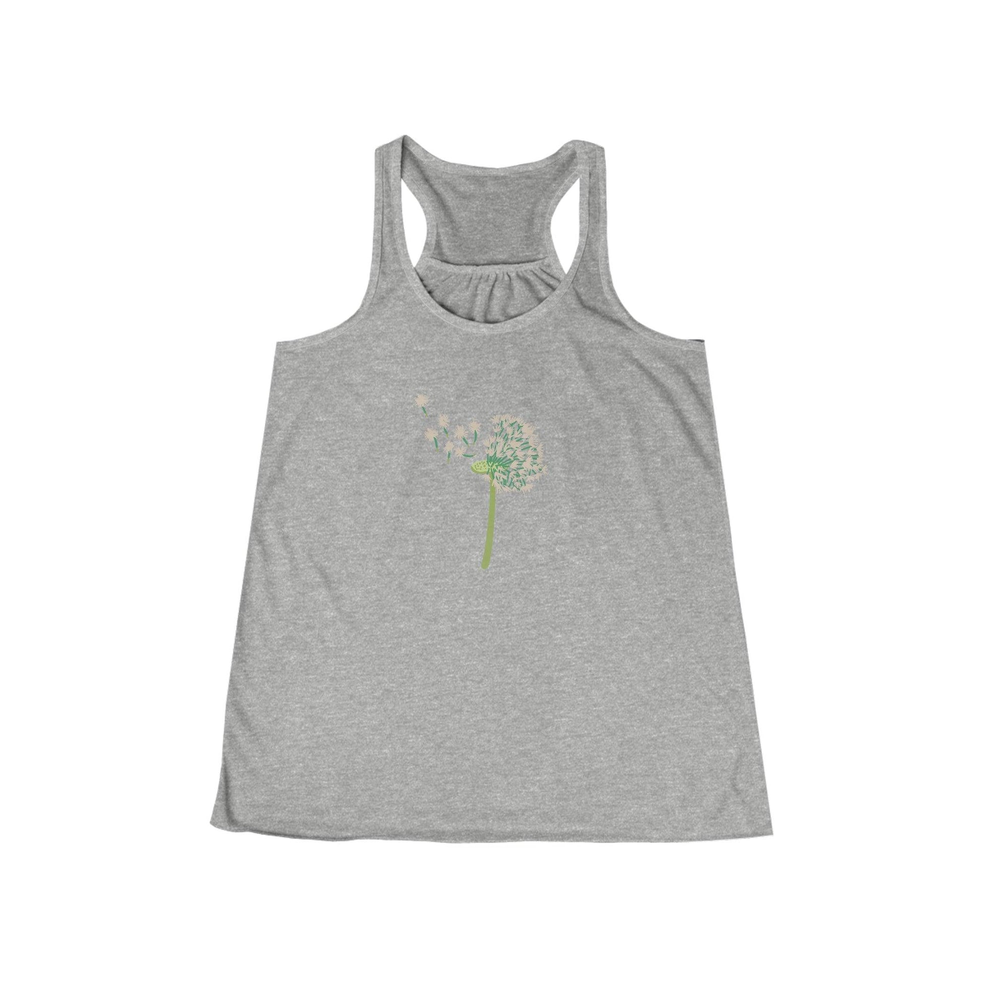 Dandelion Flowy Racerback Tank - GroveWisdom