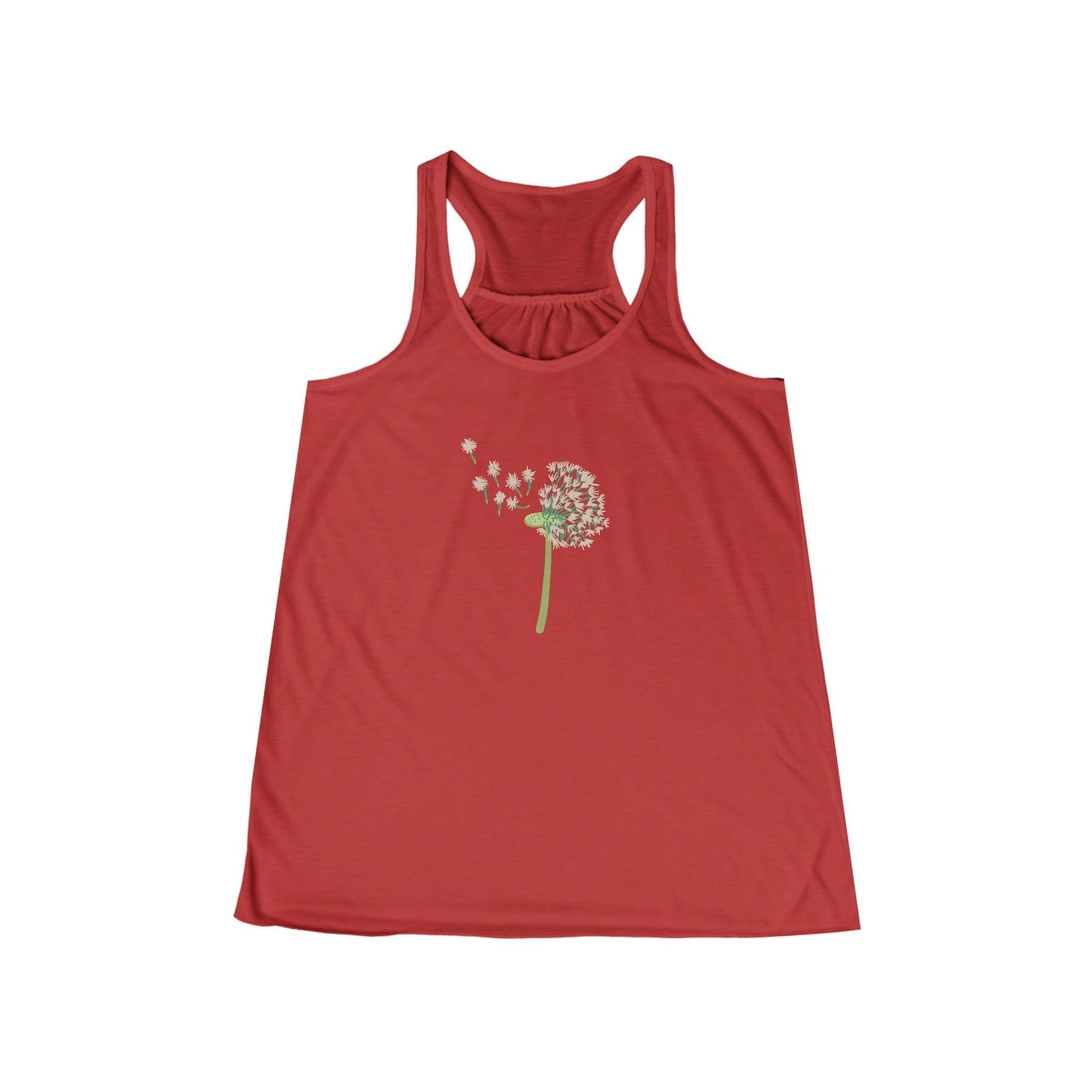 Dandelion Flowy Racerback Tank - GroveWisdom