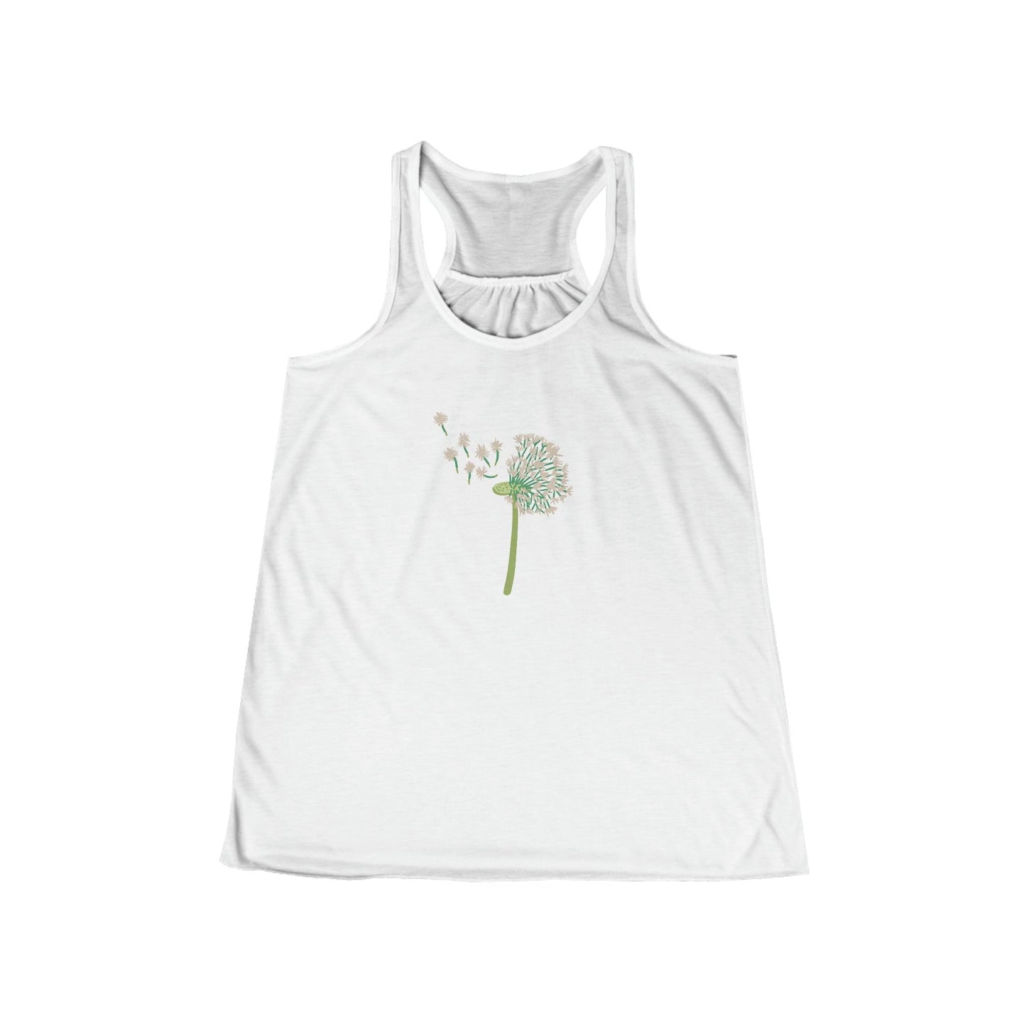 Dandelion Flowy Racerback Tank - GroveWisdom