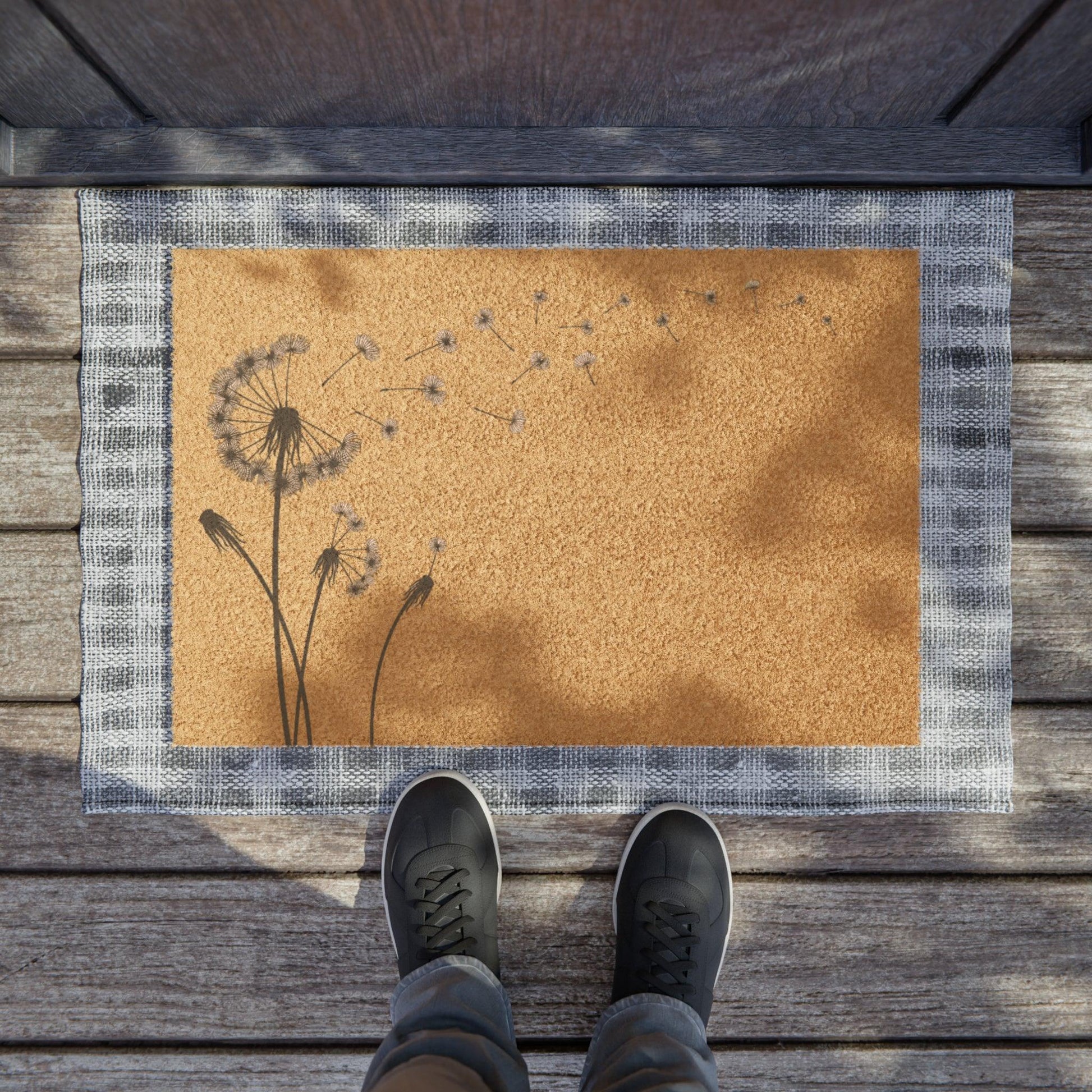 Dandelion Pappus Coir Doormat - GroveWisdom