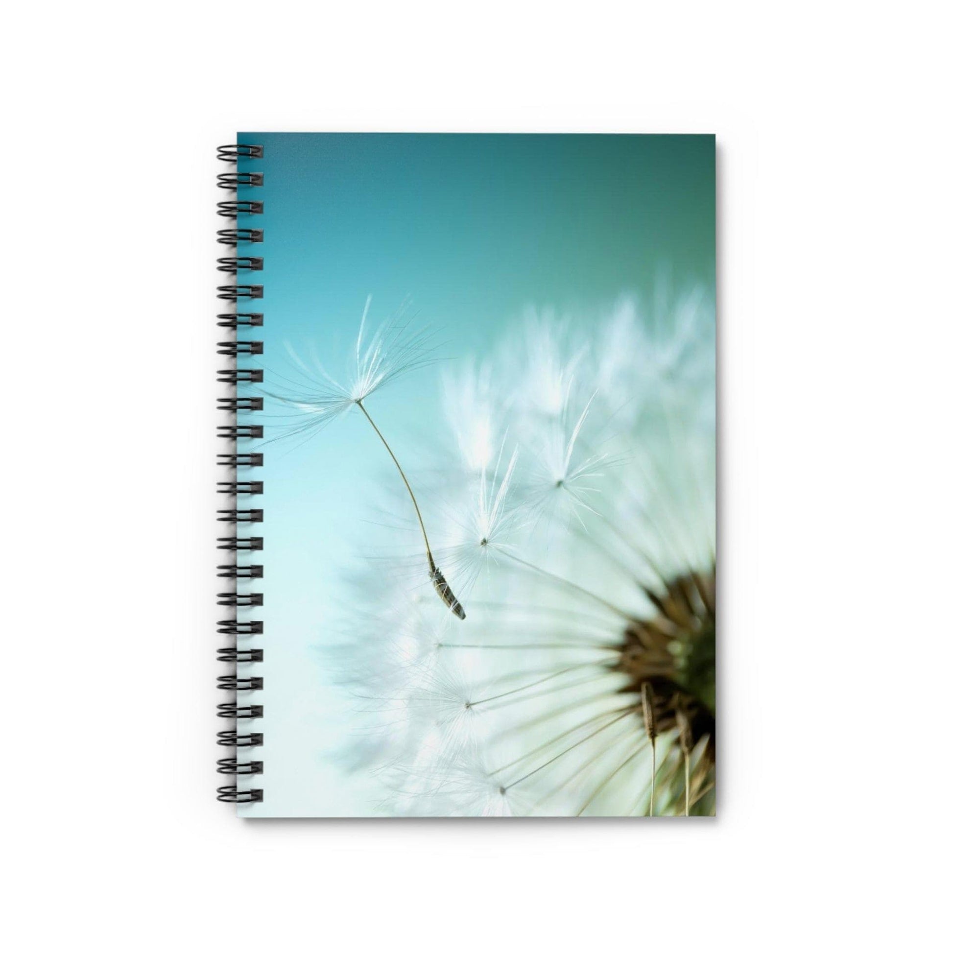 Dandelion Pappus Spiral Notebook - Ruled Line - GroveWisdom