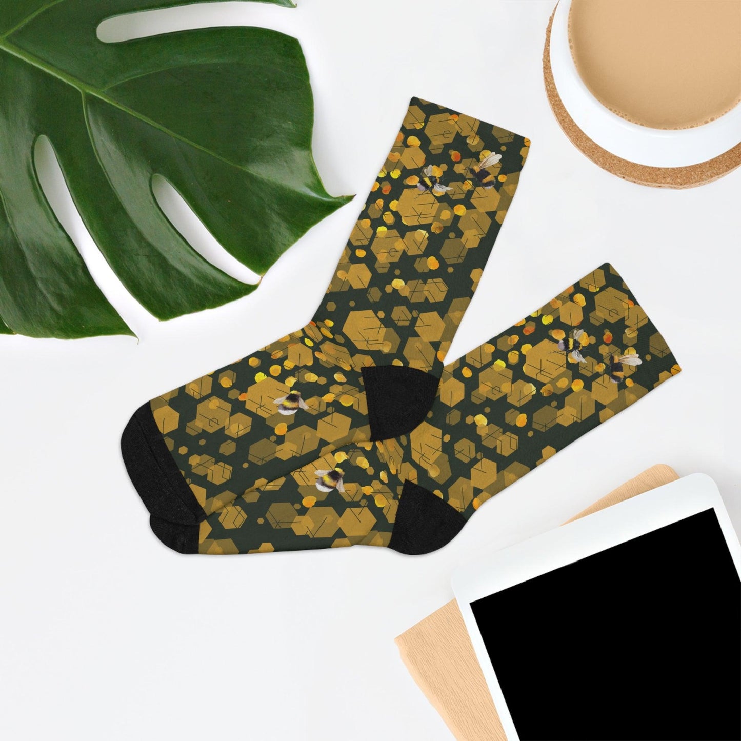 Drippin Honey Recycled Poly Socks - GroveWisdom