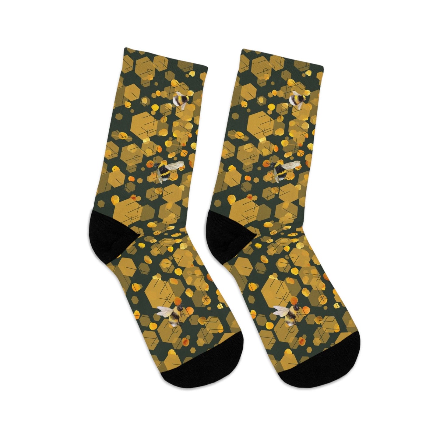 Drippin Honey Recycled Poly Socks - GroveWisdom