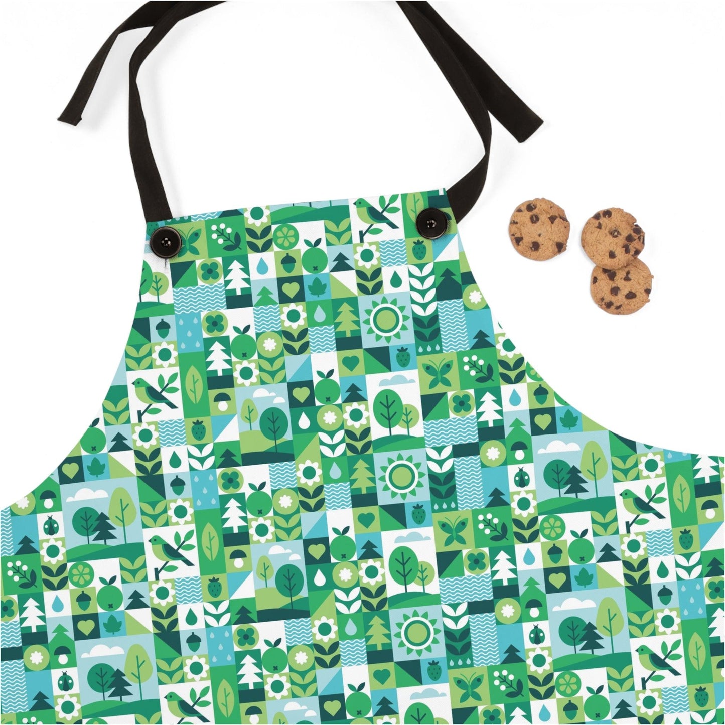 Earth Care Icons Apron - GroveWisdom