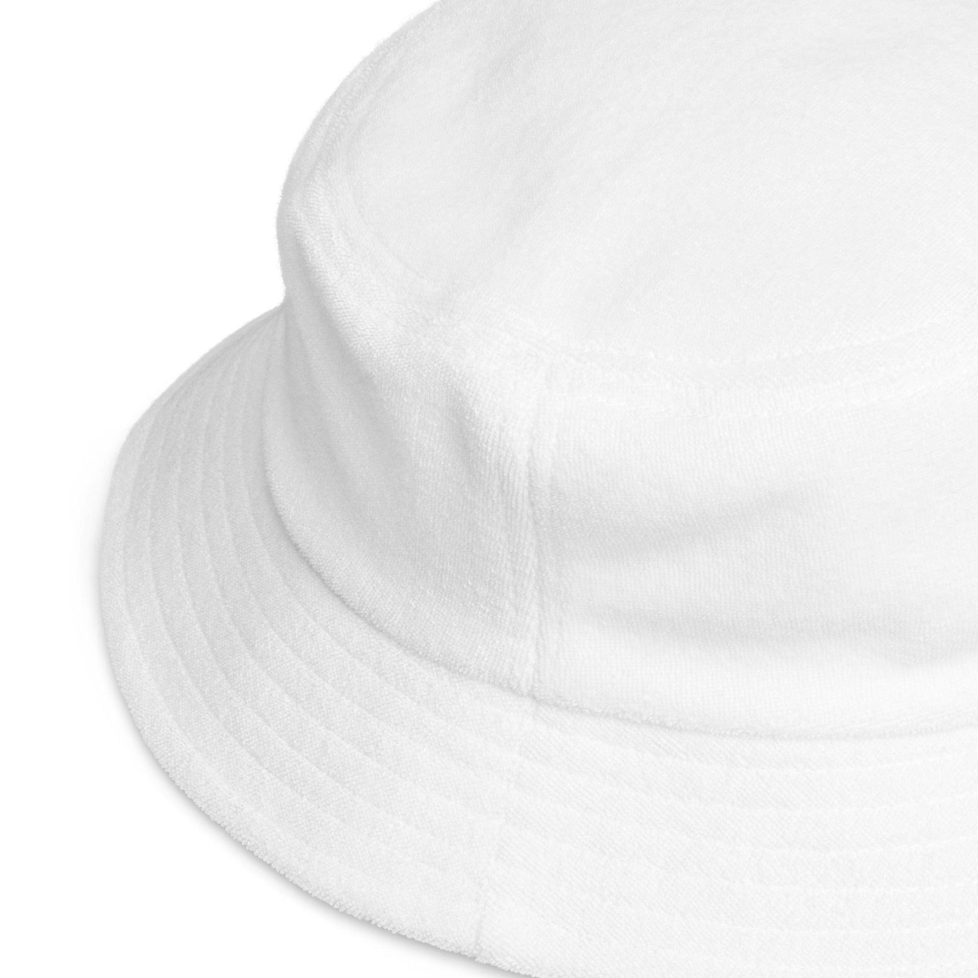 Embroidered Terry Cloth Bucket Hat - GroveWisdom