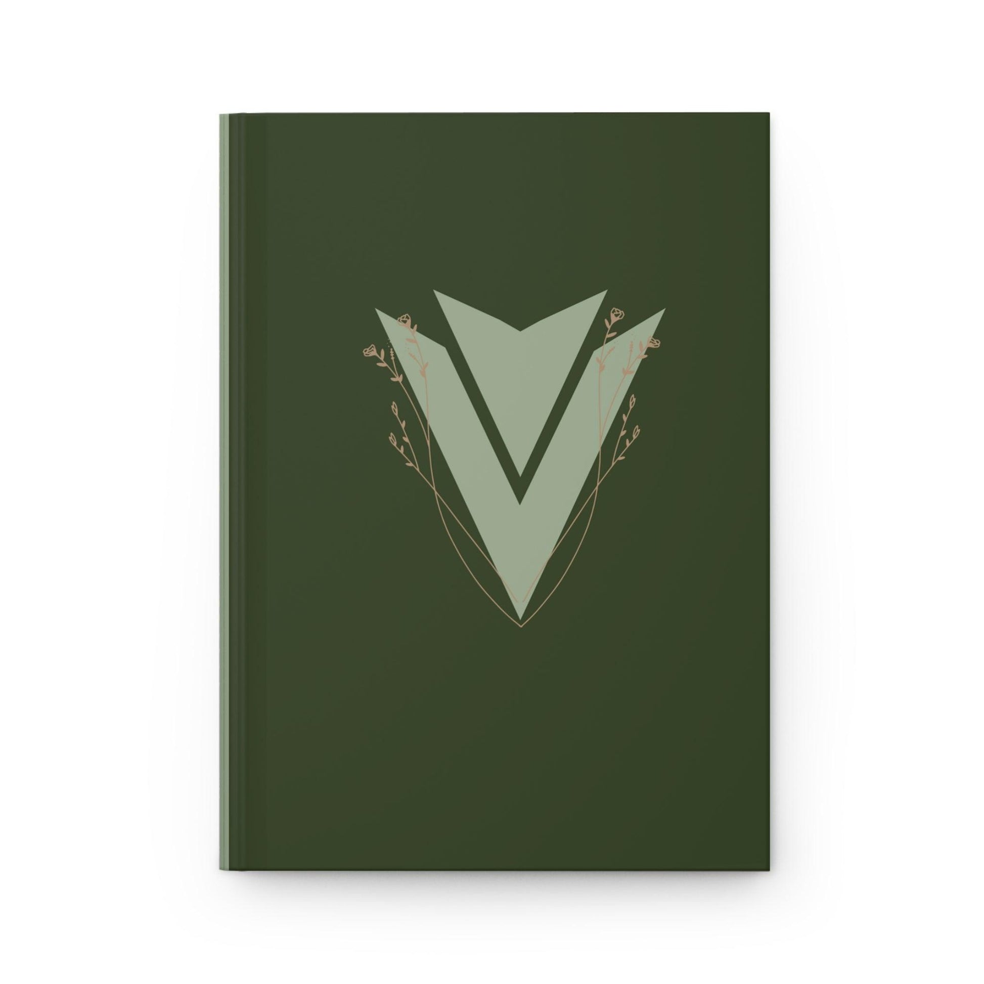 Ferns Hardcover Journal Matte - GroveWisdom