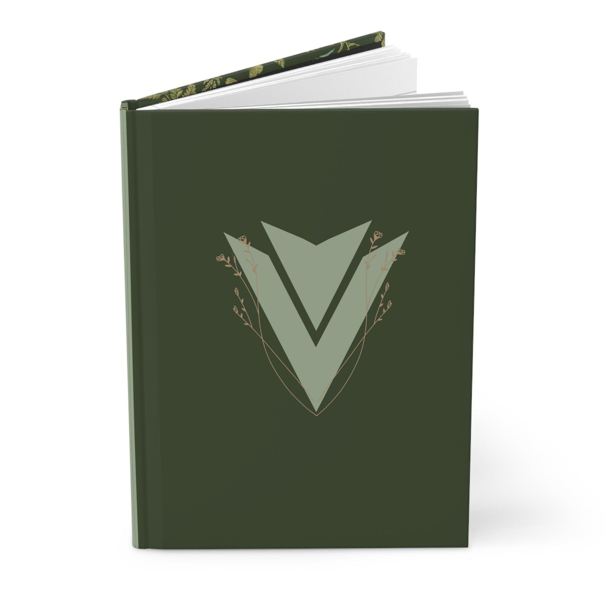 Ferns Hardcover Journal Matte - GroveWisdom