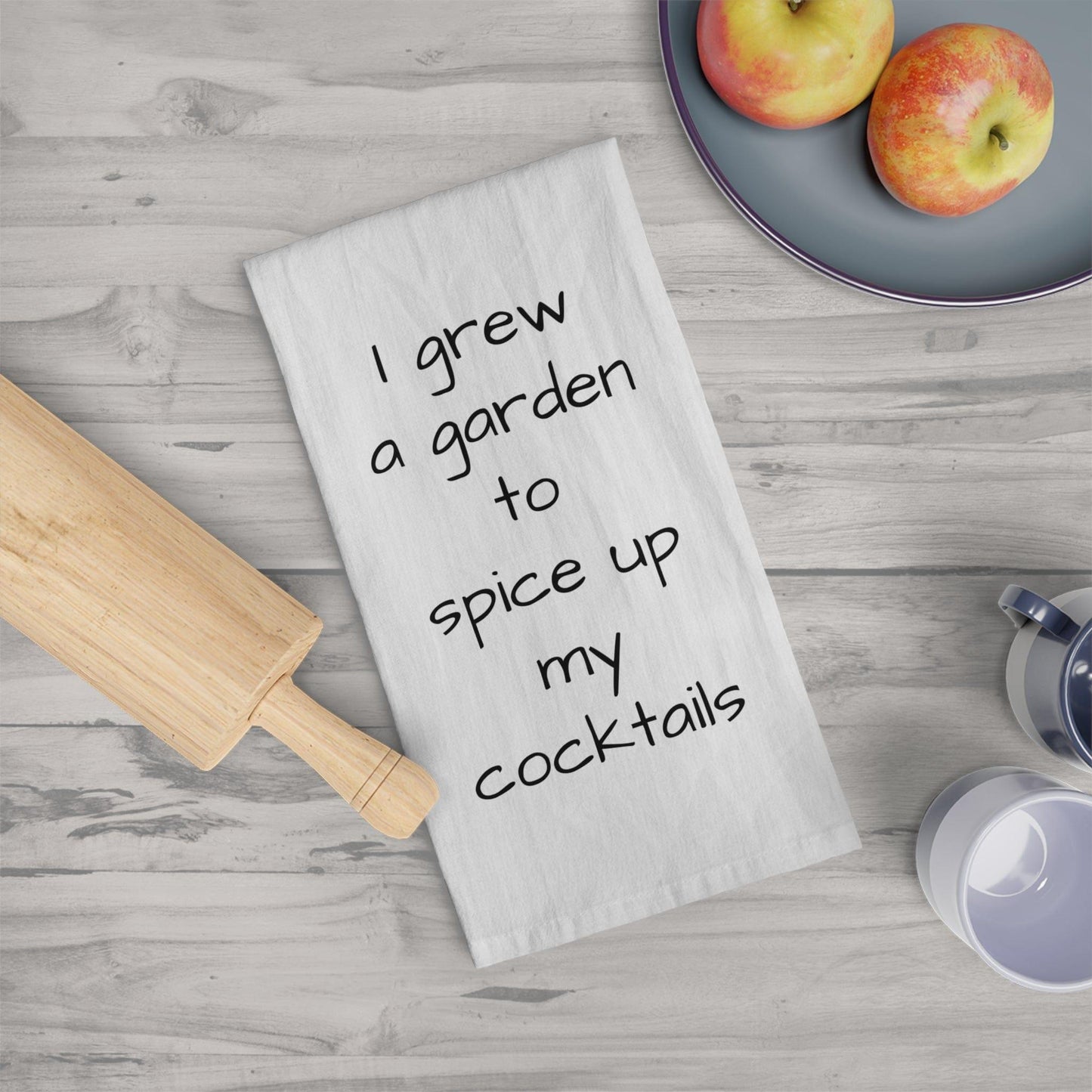 Garden Cocktail Tea Towel - GroveWisdom