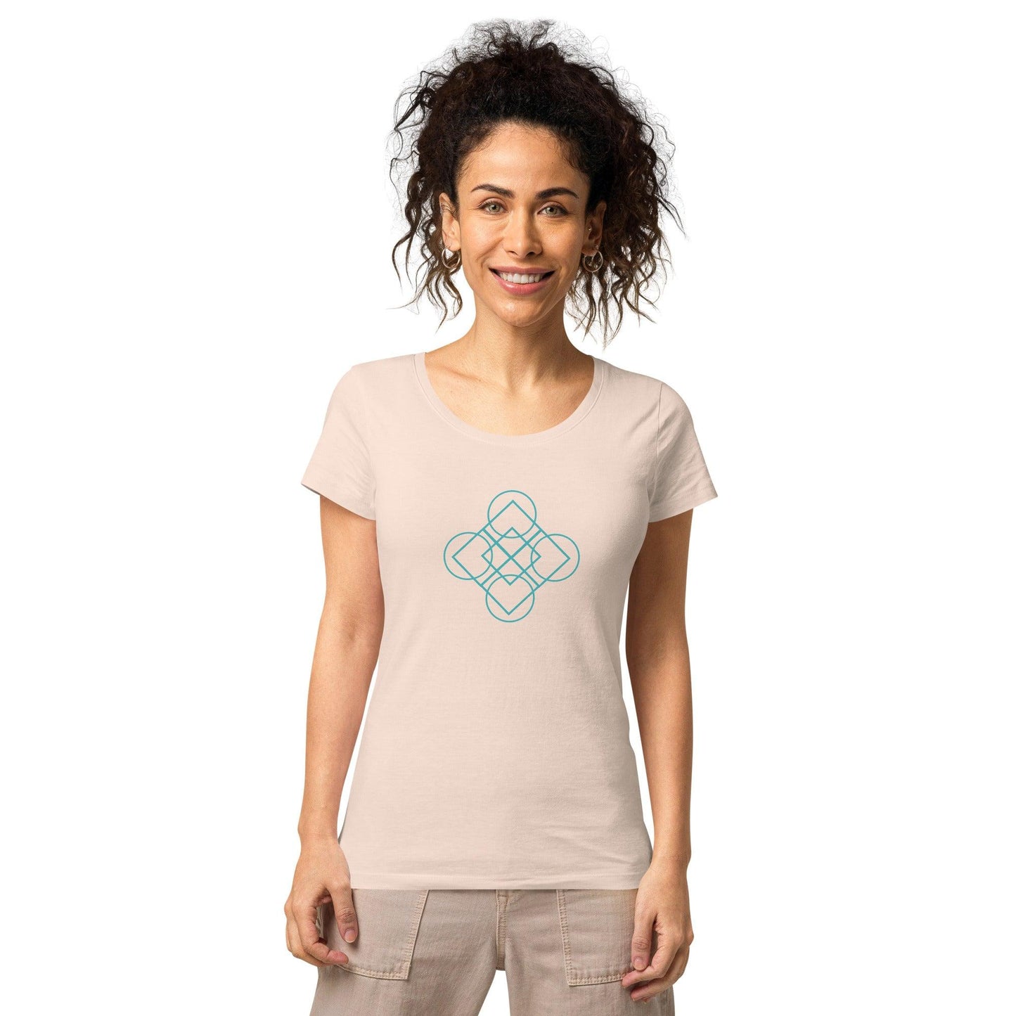 Garden Geometric Design Organic Tee - GroveWisdom