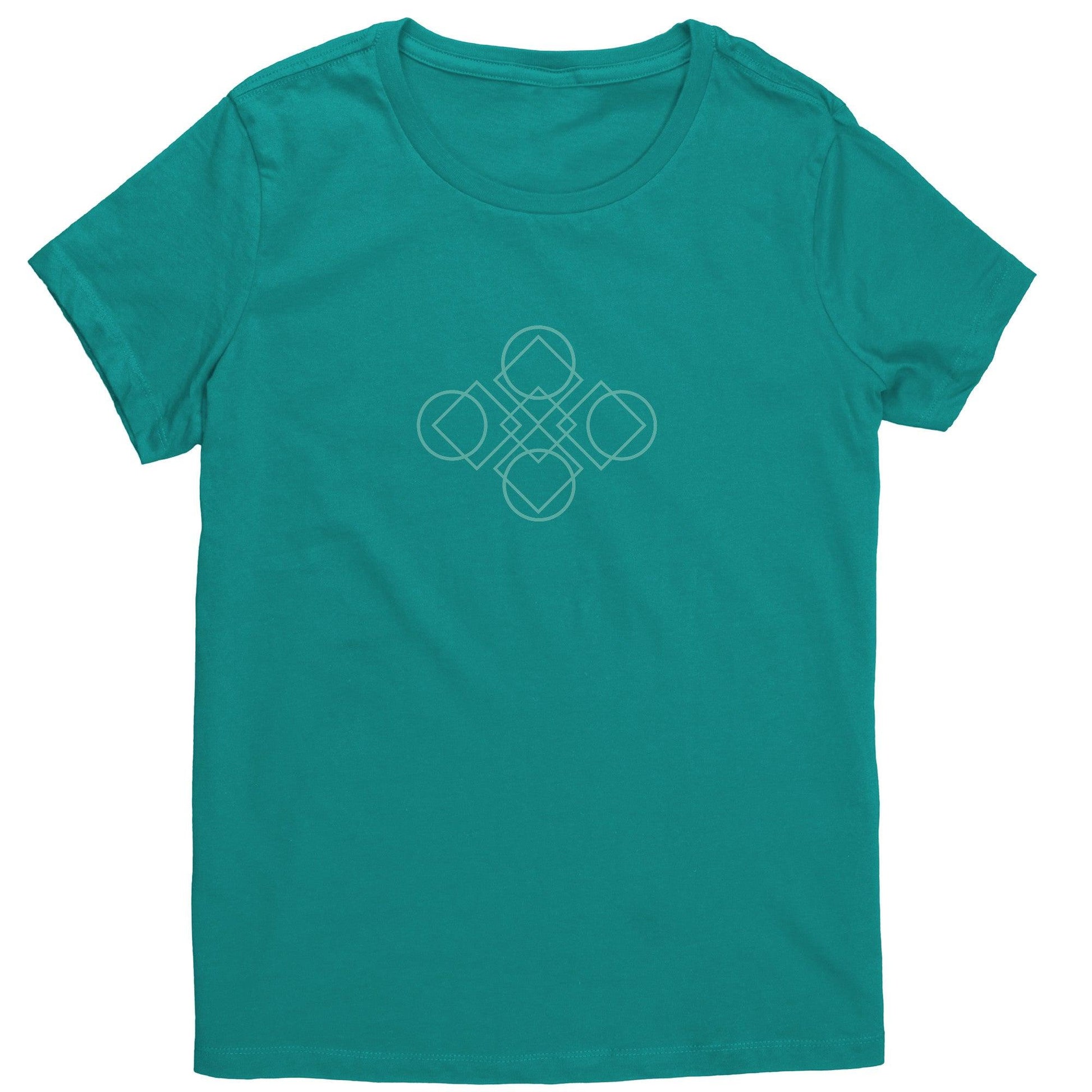 Garden Geometry Unisex Tee - GroveWisdom