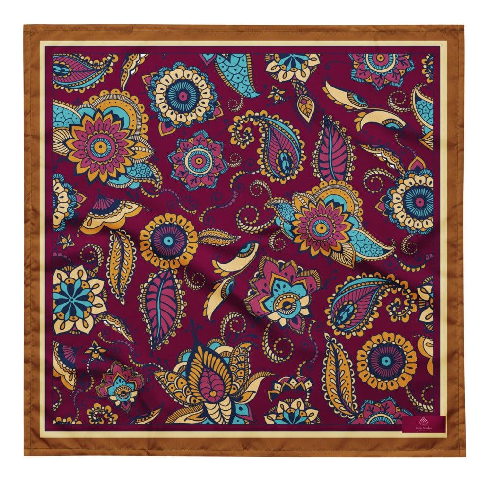 Garden Paisley Bandana - GroveWisdom