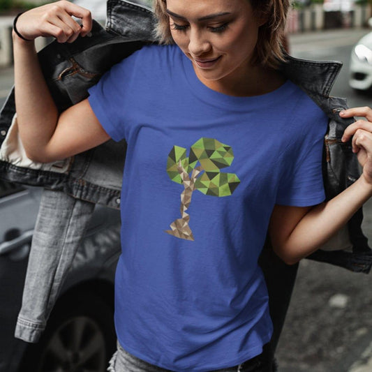 Geo Tree Tee - GroveWisdom