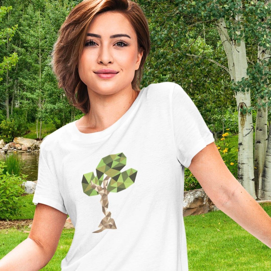 Geo Tree Tee - GroveWisdom