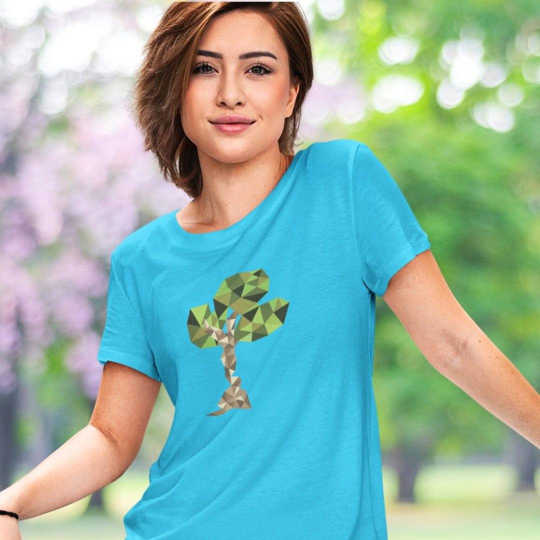 Geo Tree Tee - GroveWisdom