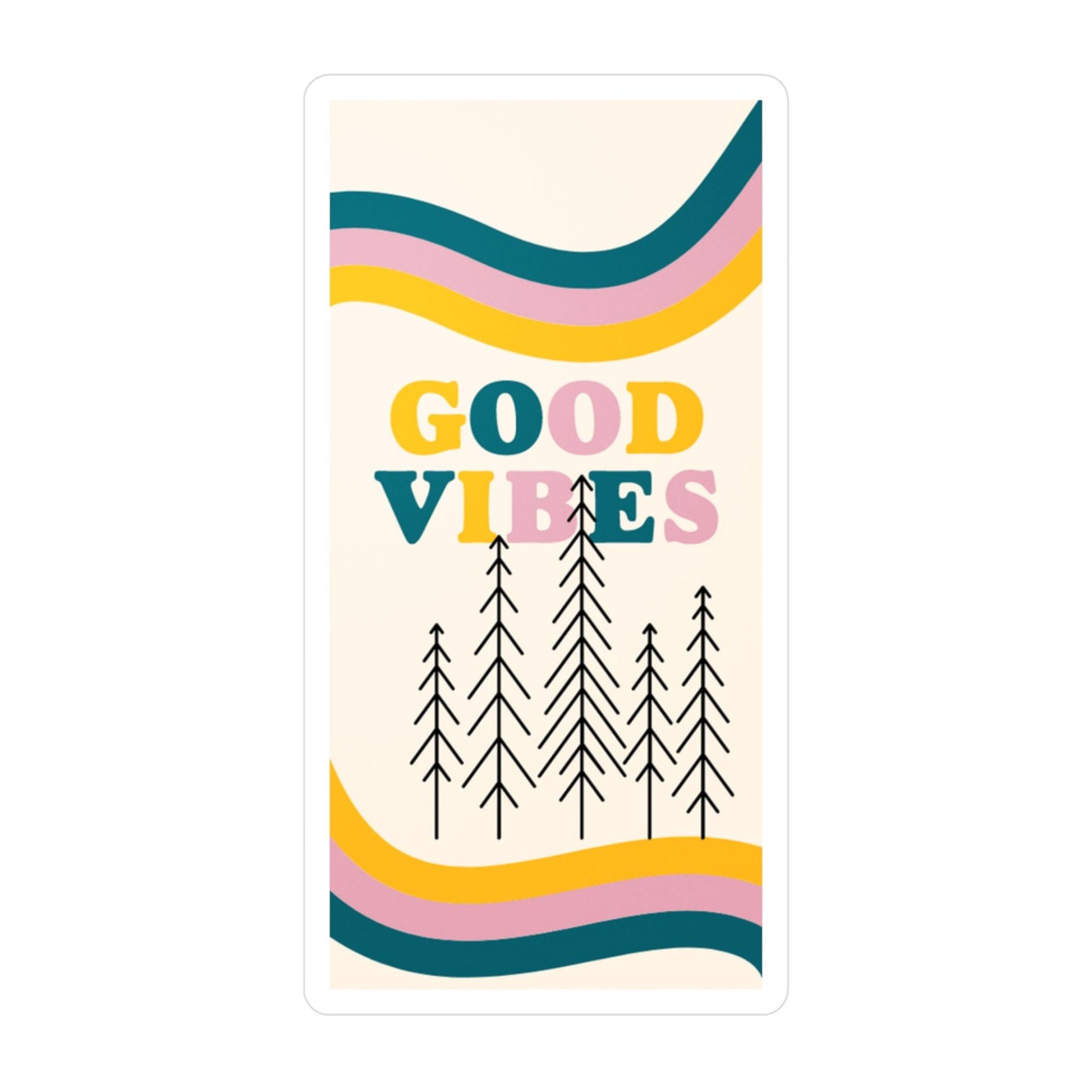 Good Vibes Sticker - GroveWisdom