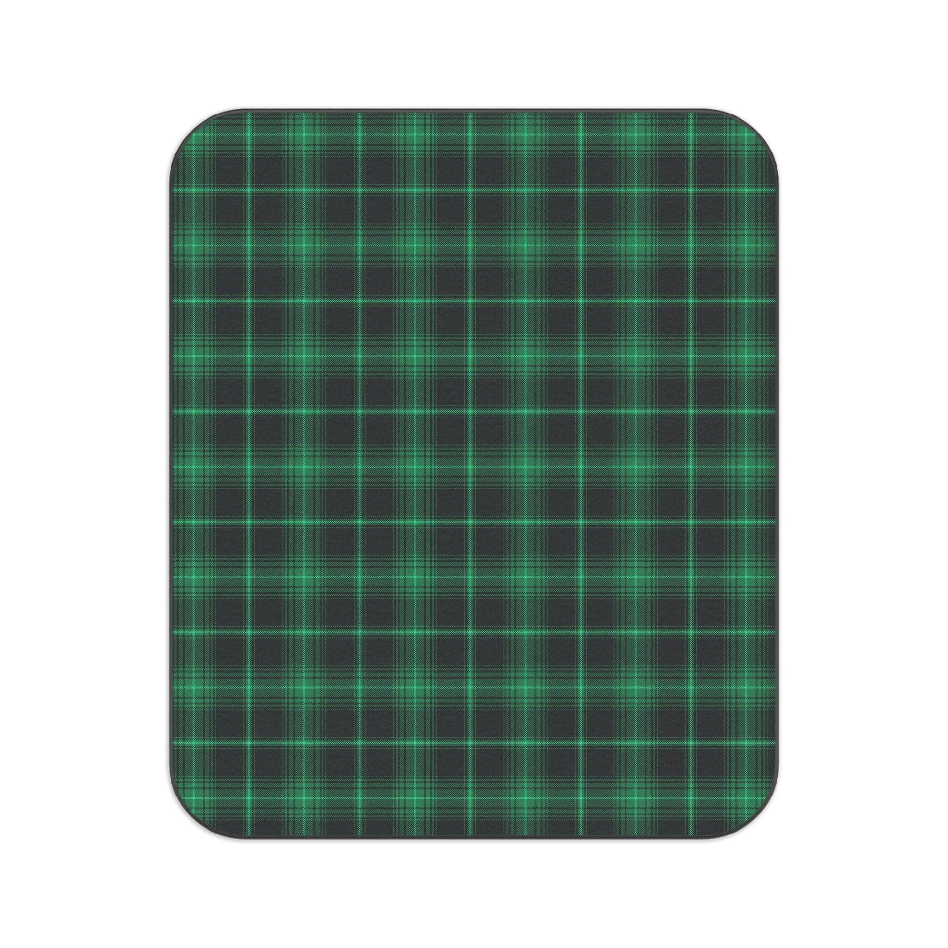 Green Plaid Picnic Blanket - GroveWisdom