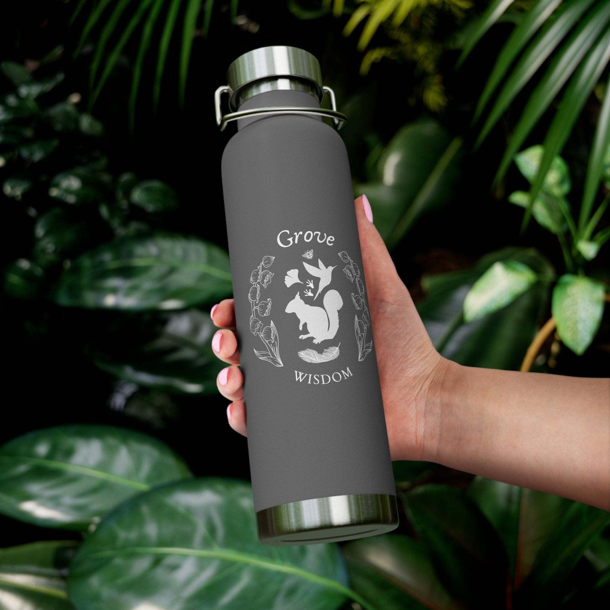 Grove Copper Vacuum Insulated Bottle, 22oz - GroveWisdom