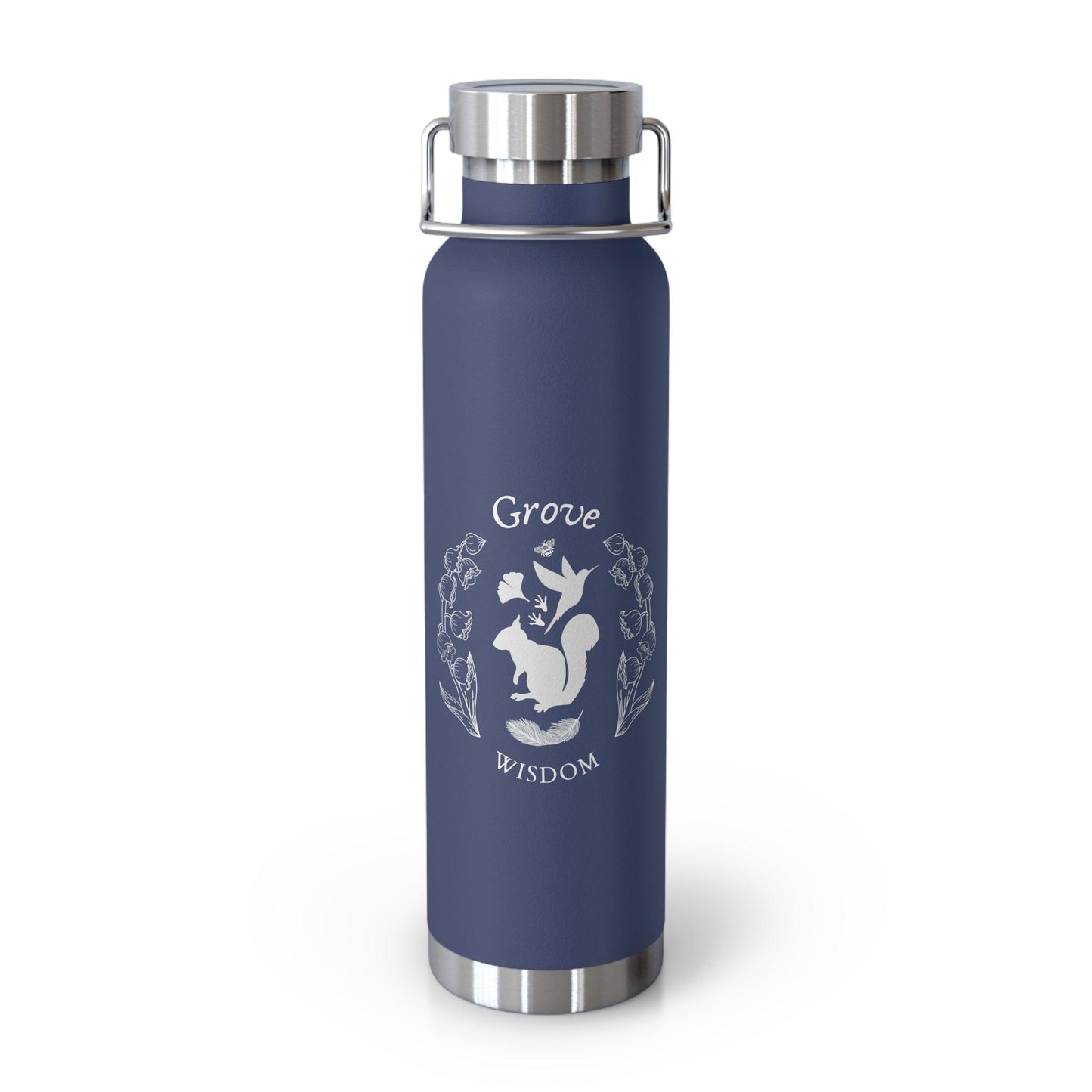 Grove Copper Vacuum Insulated Bottle, 22oz - GroveWisdom