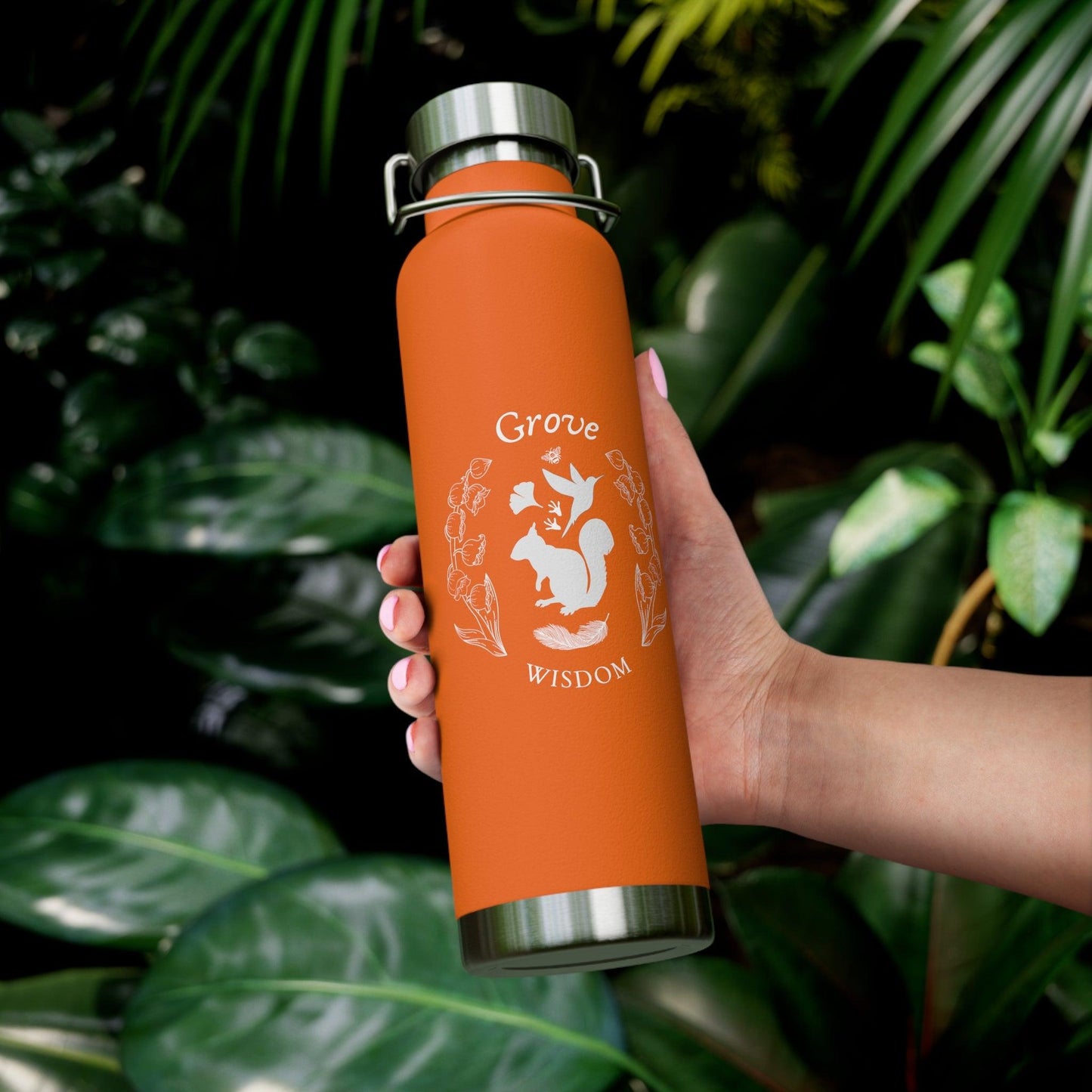 Grove Copper Vacuum Insulated Bottle, 22oz - GroveWisdom