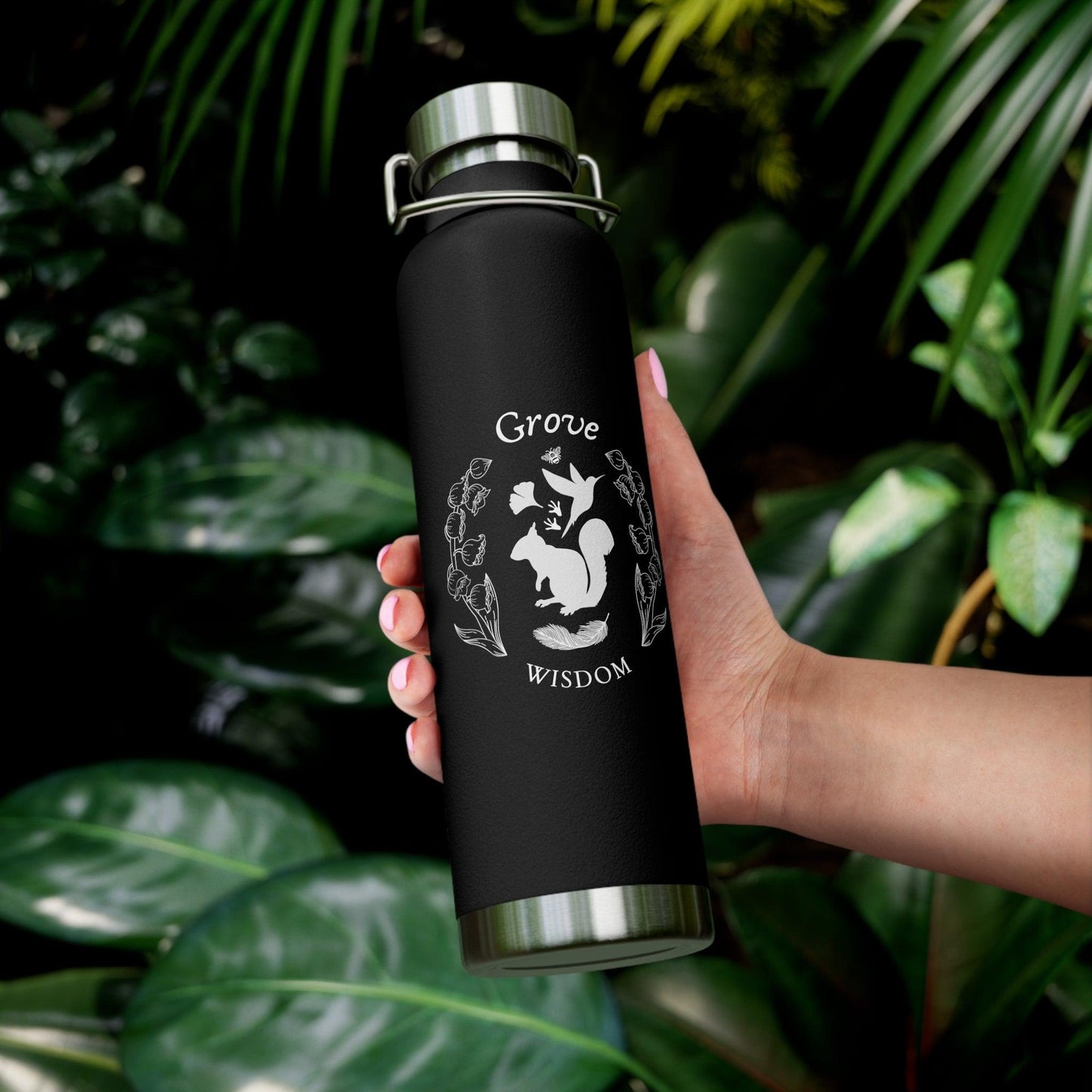 Grove Copper Vacuum Insulated Bottle, 22oz - GroveWisdom