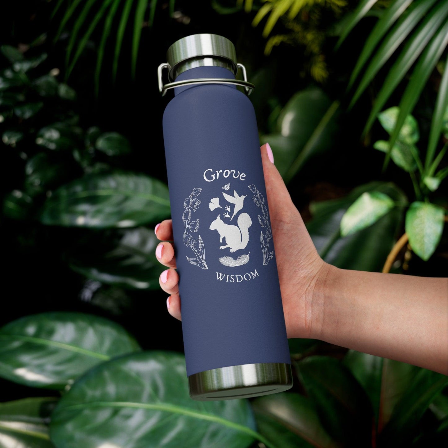 Grove Copper Vacuum Insulated Bottle, 22oz - GroveWisdom