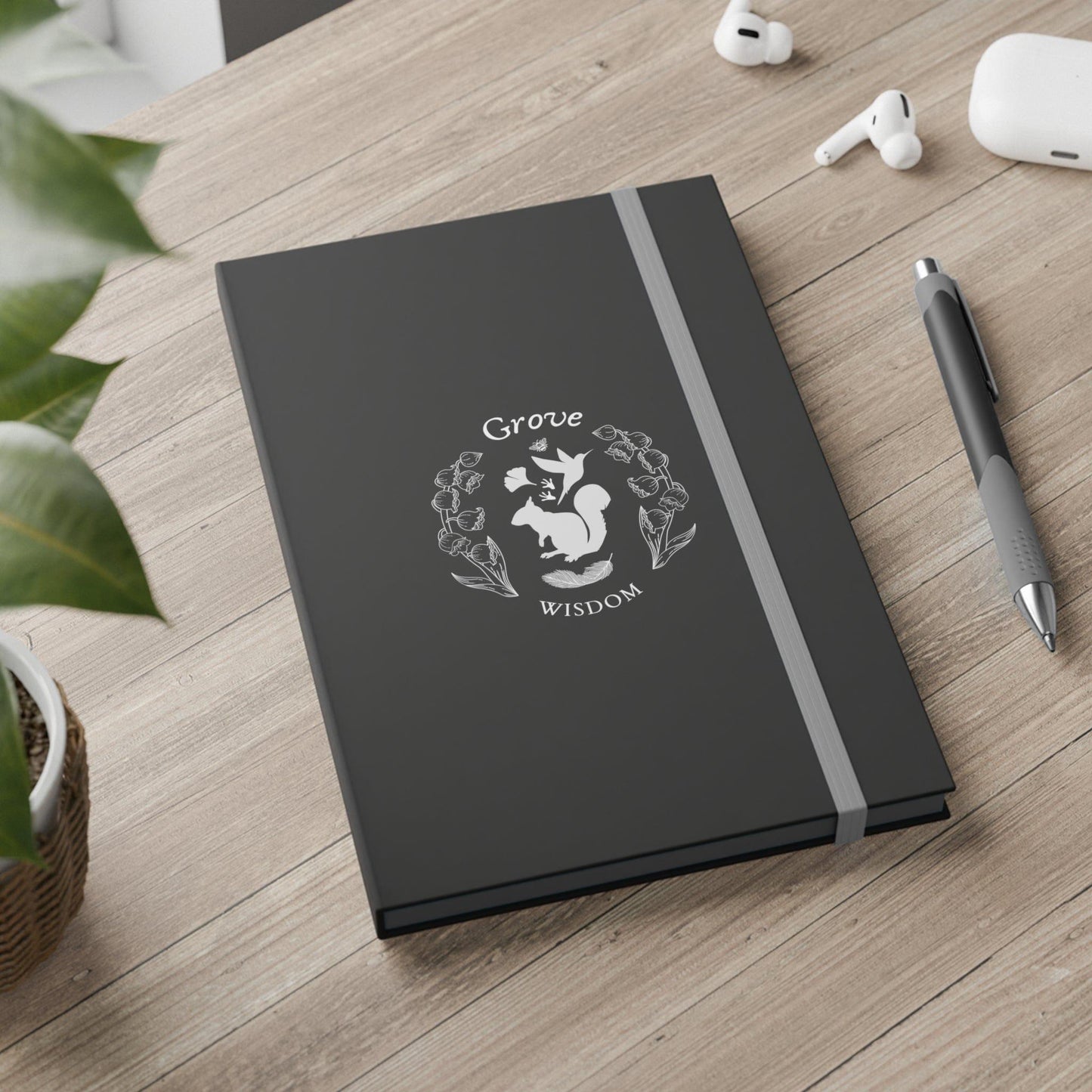 Grove Wisdom Color Contrast Notebook - Ruled - GroveWisdom