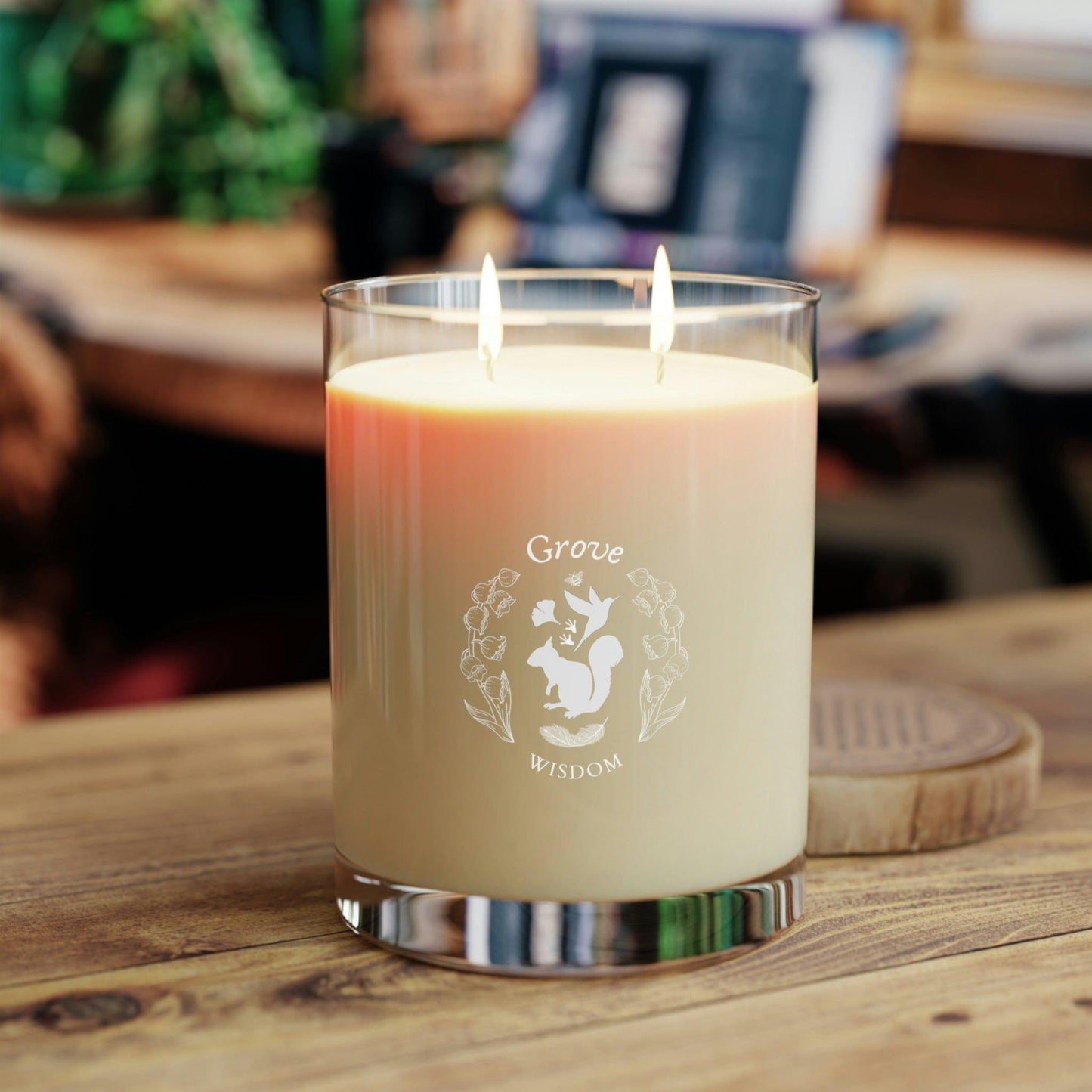 Grove Wisdom Signature Candles - Full Glass, 11oz - GroveWisdom