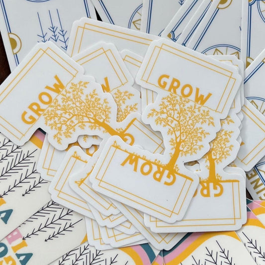 Grow Sticker - GroveWisdom