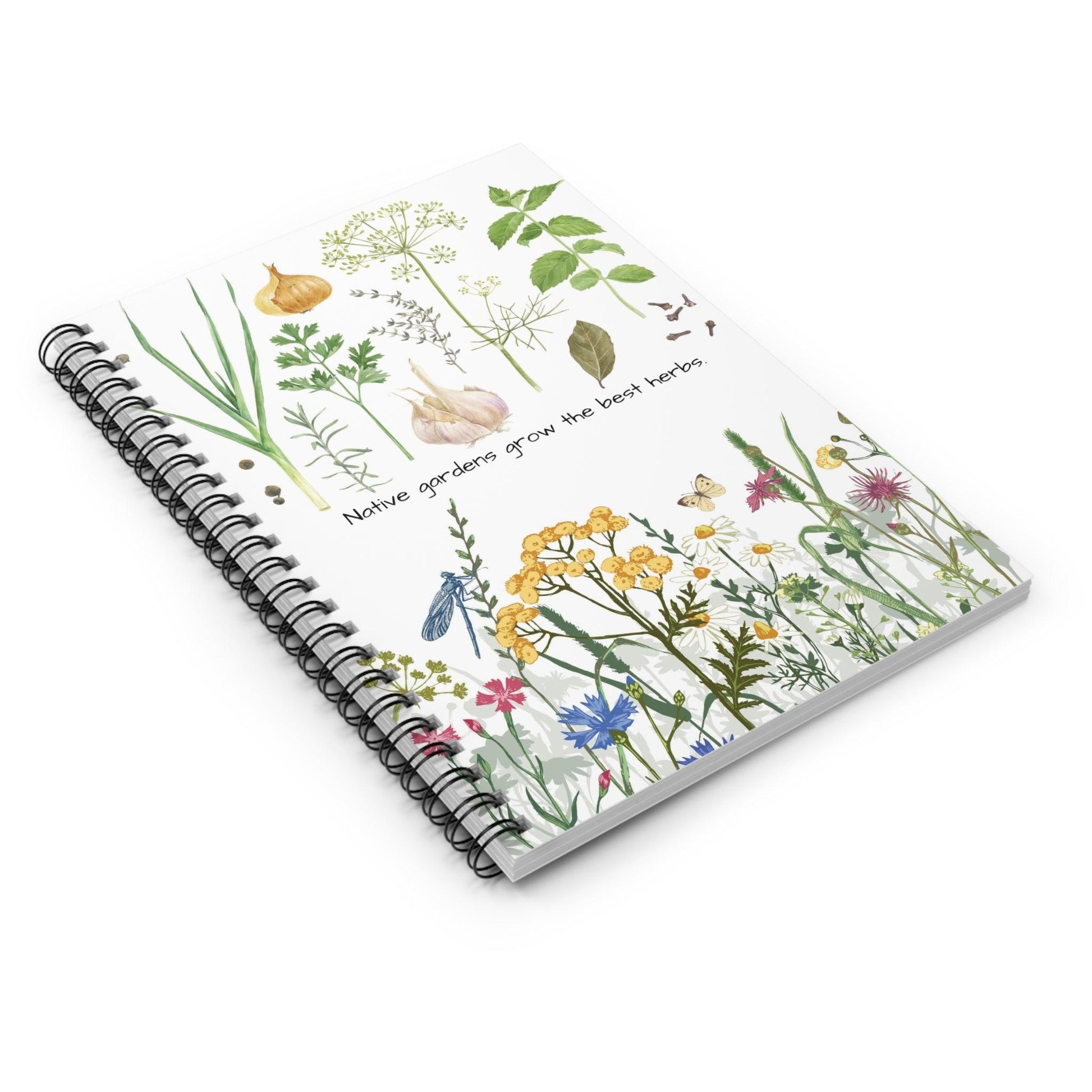 Herbs Spiral Notebook - Ruled Line - GroveWisdom