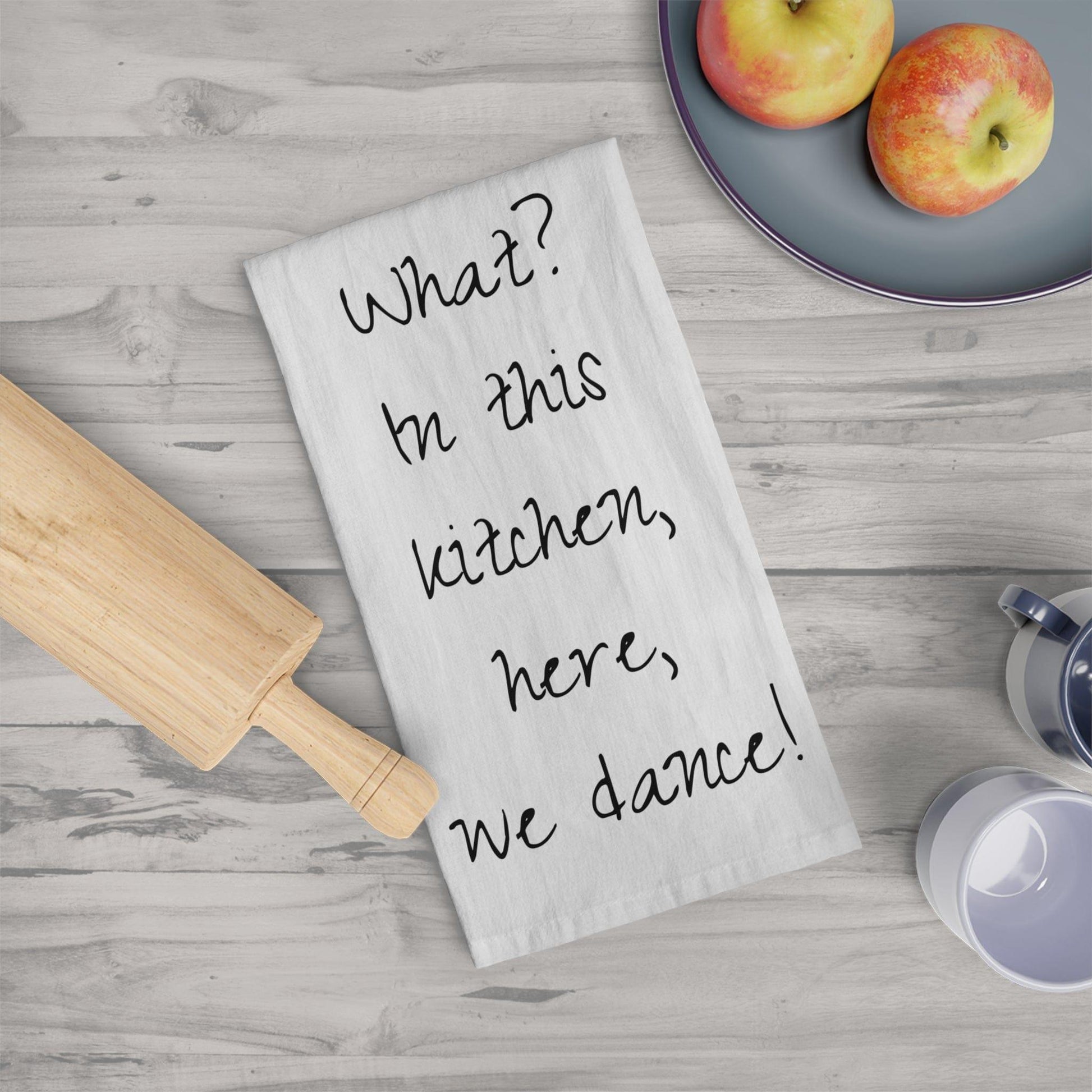 Here, We Dance Tea Towel - GroveWisdom