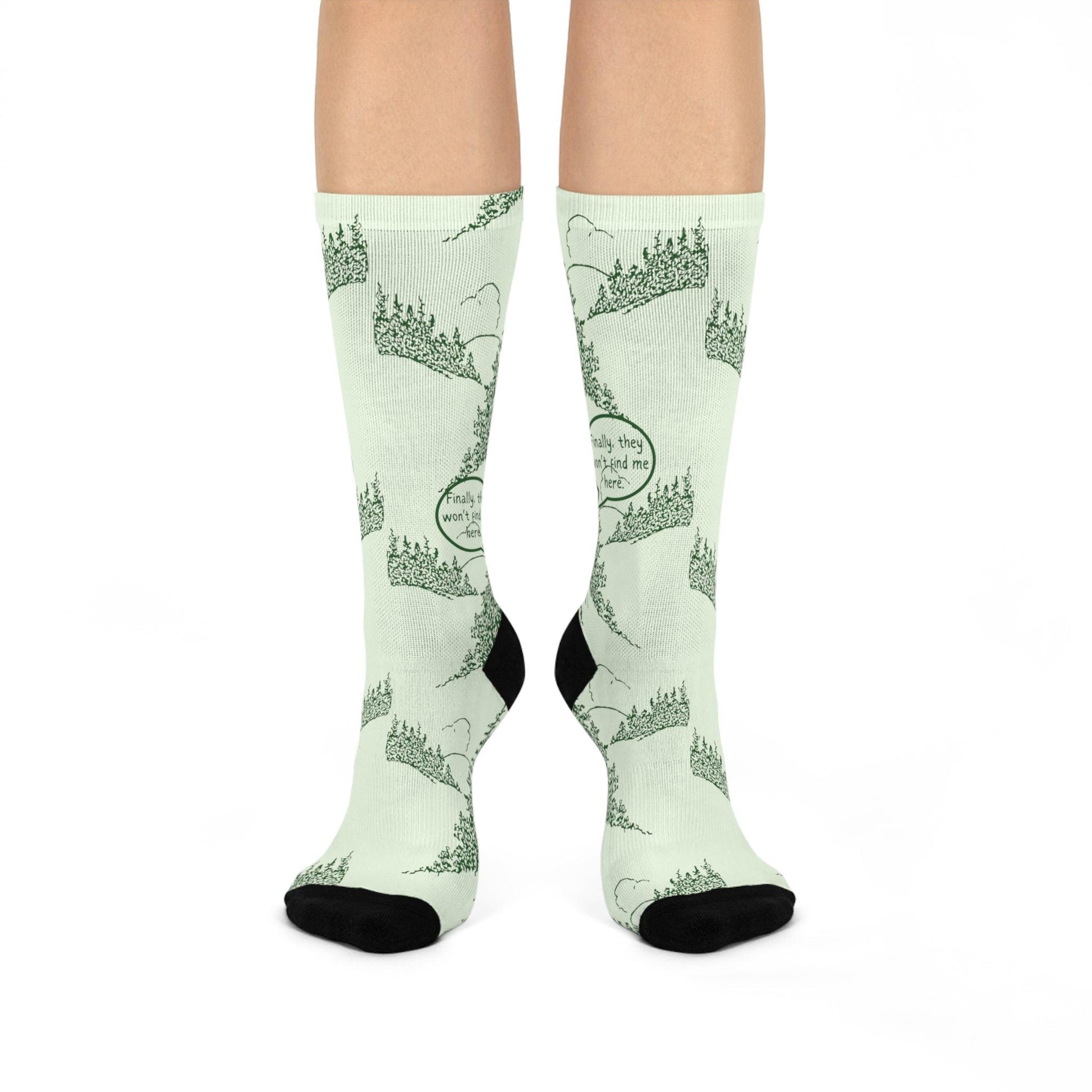 Into the Woods Cushioned Crew Socks - GroveWisdom