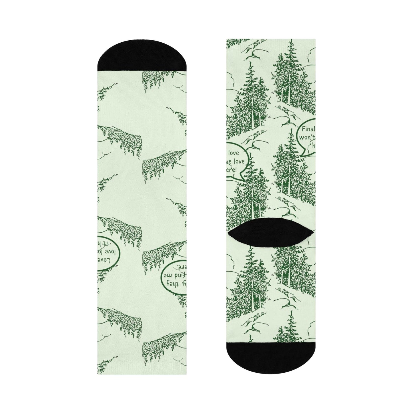 Into the Woods Cushioned Crew Socks - GroveWisdom