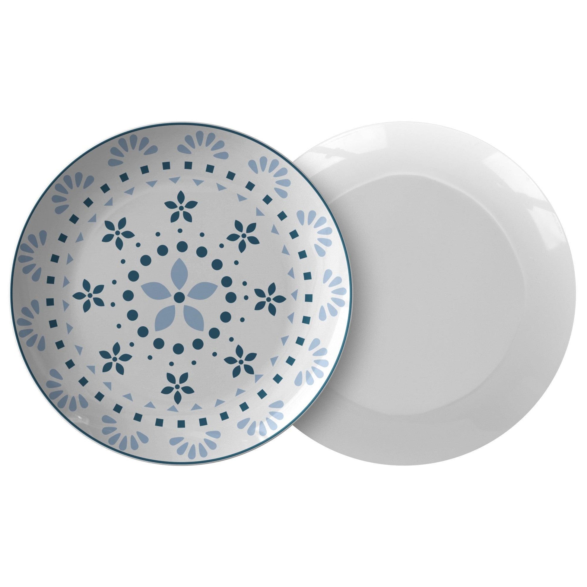 Mediterranean Blue Plate - GroveWisdom