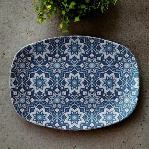 Mediterranean Blue Platter - GroveWisdom