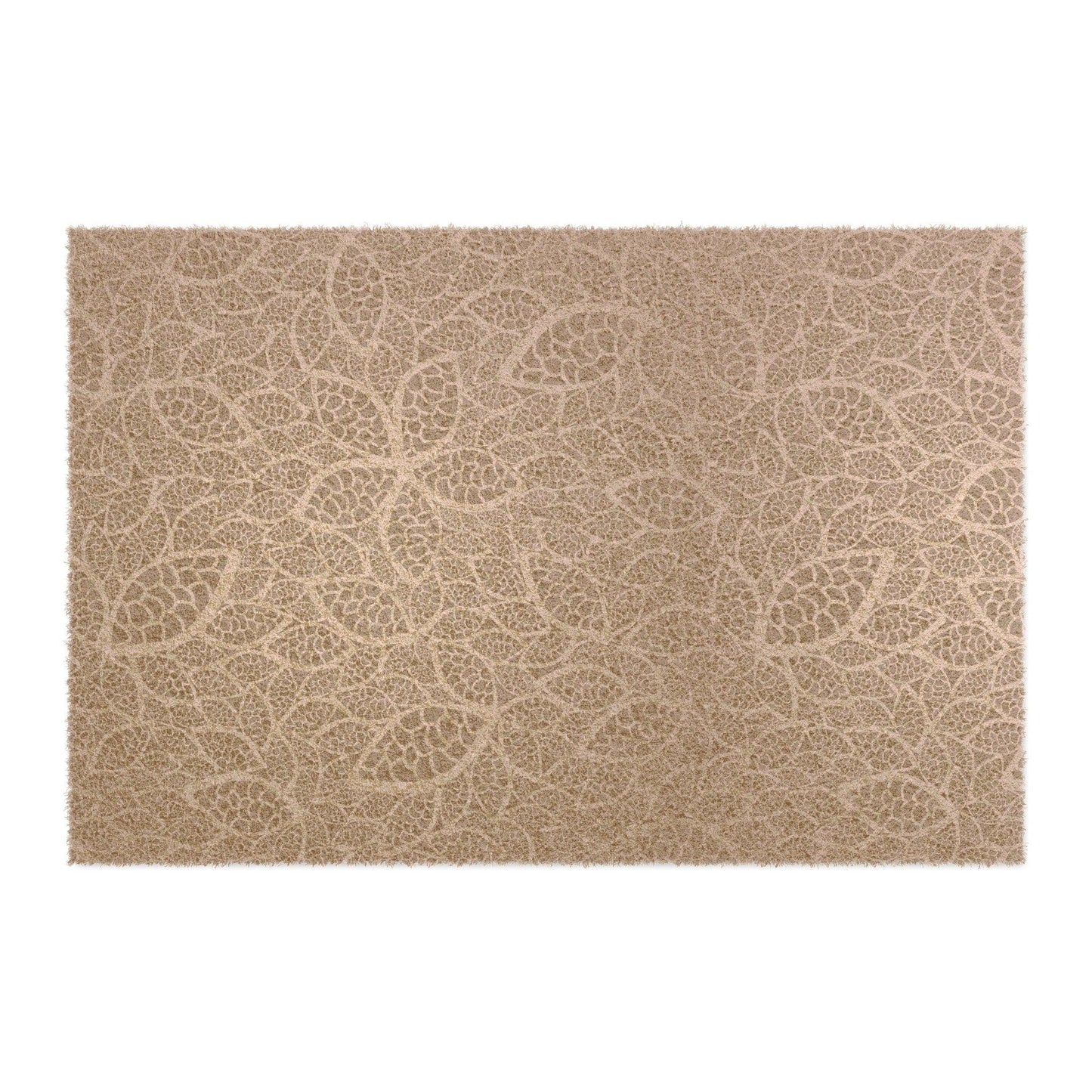 Minimalist Leaves Coir Doormat - GroveWisdom