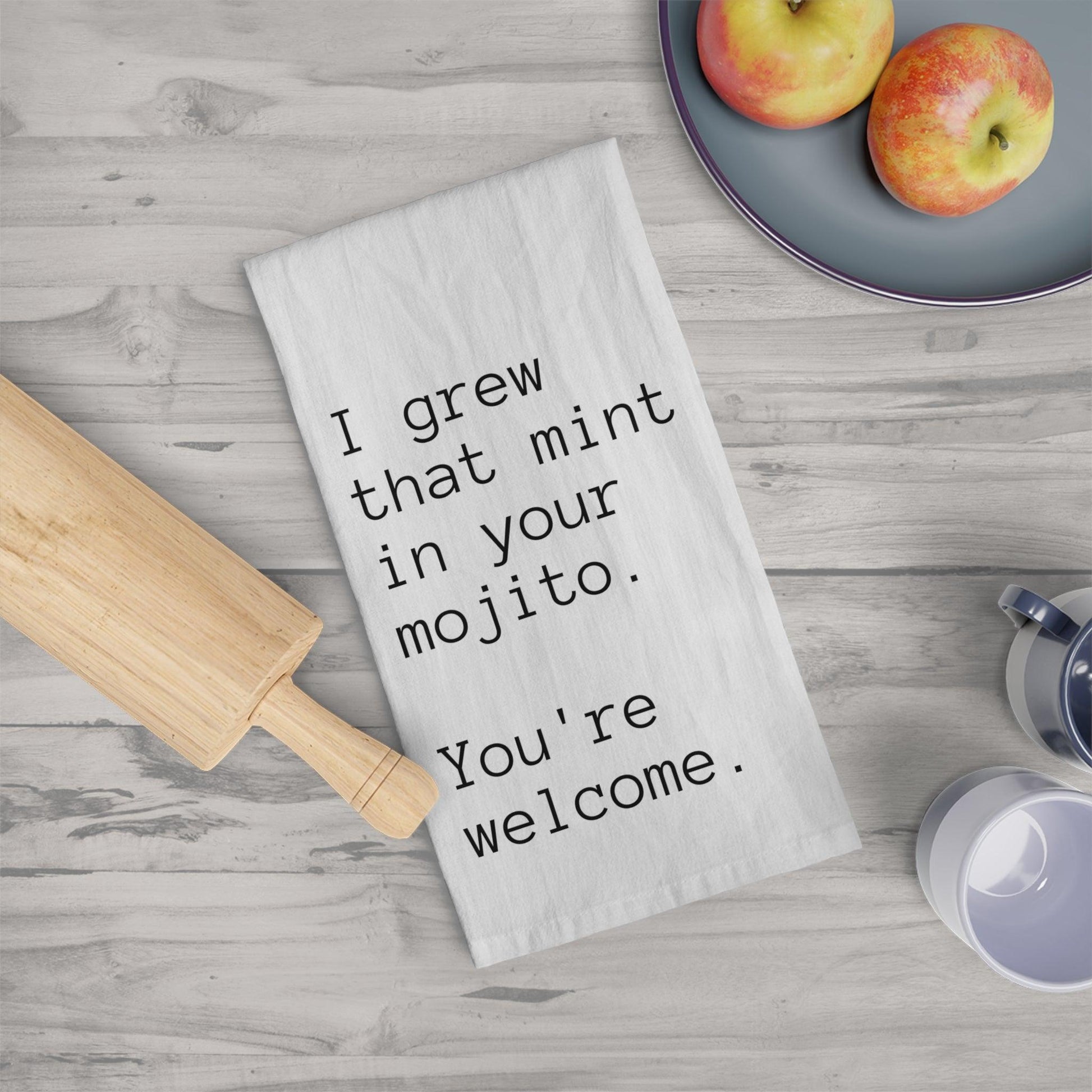 Mojito Tea Towel - GroveWisdom