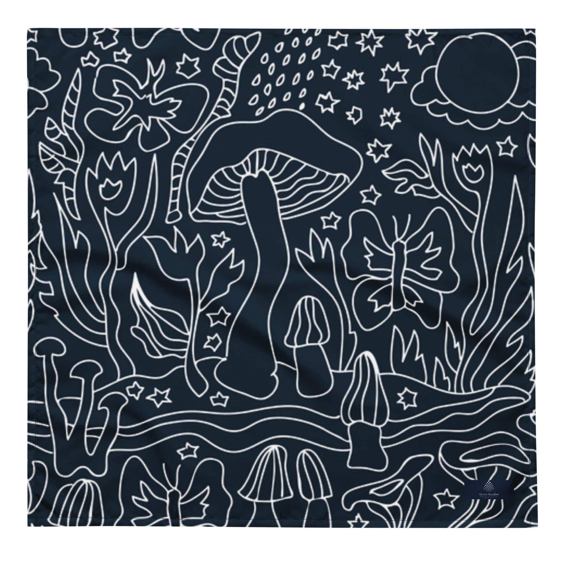 Mushroom Bandana - GroveWisdom