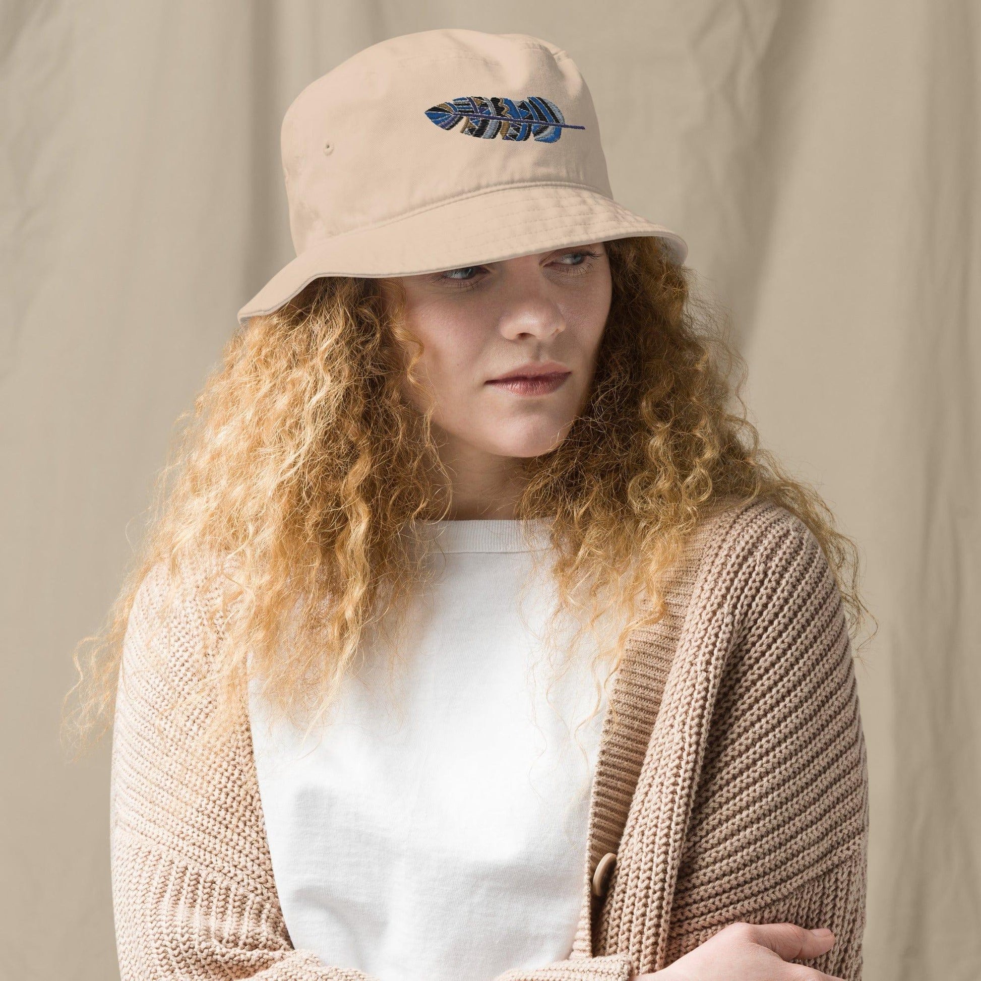 Organic Feather Bucket Hat - GroveWisdom