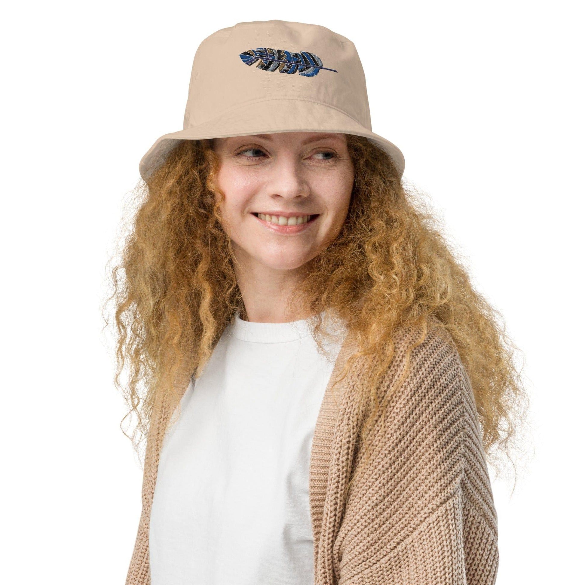 Organic Feather Bucket Hat - GroveWisdom