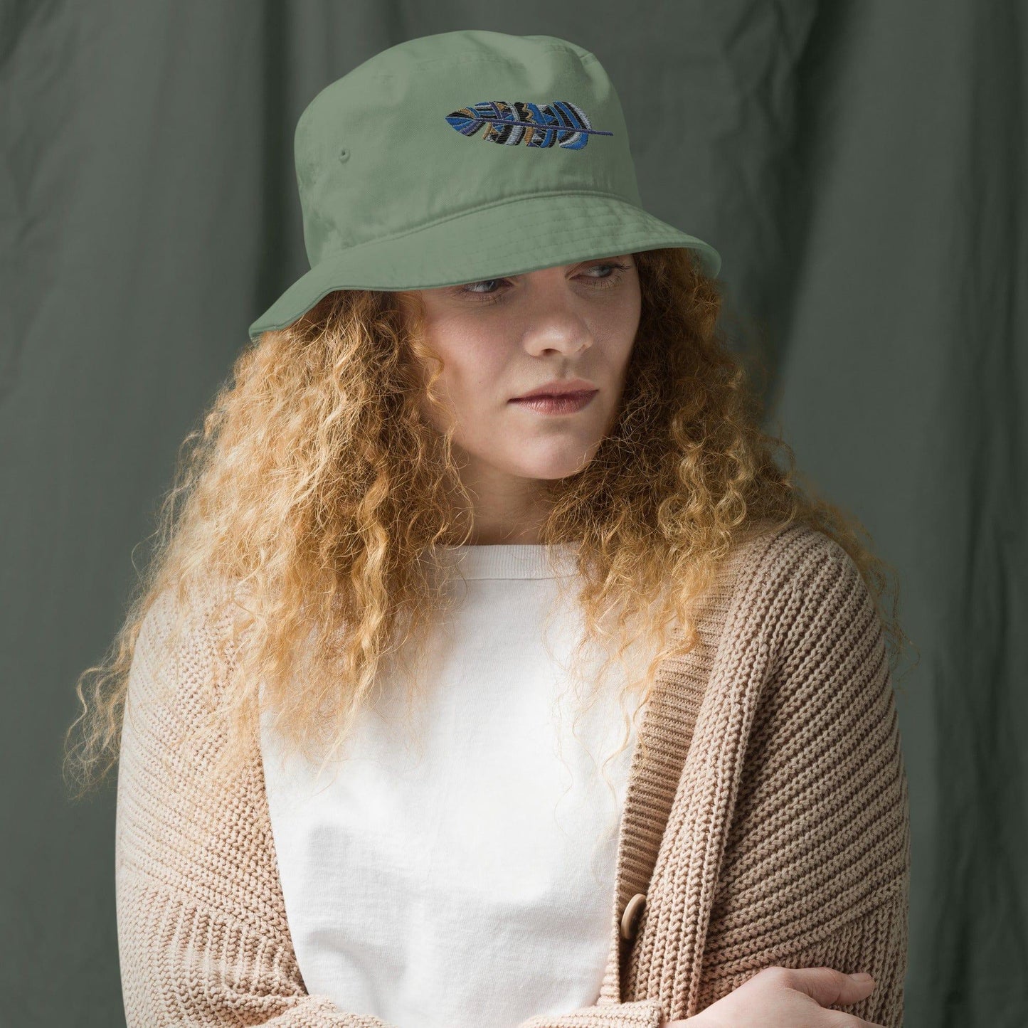 Organic Feather Bucket Hat - GroveWisdom