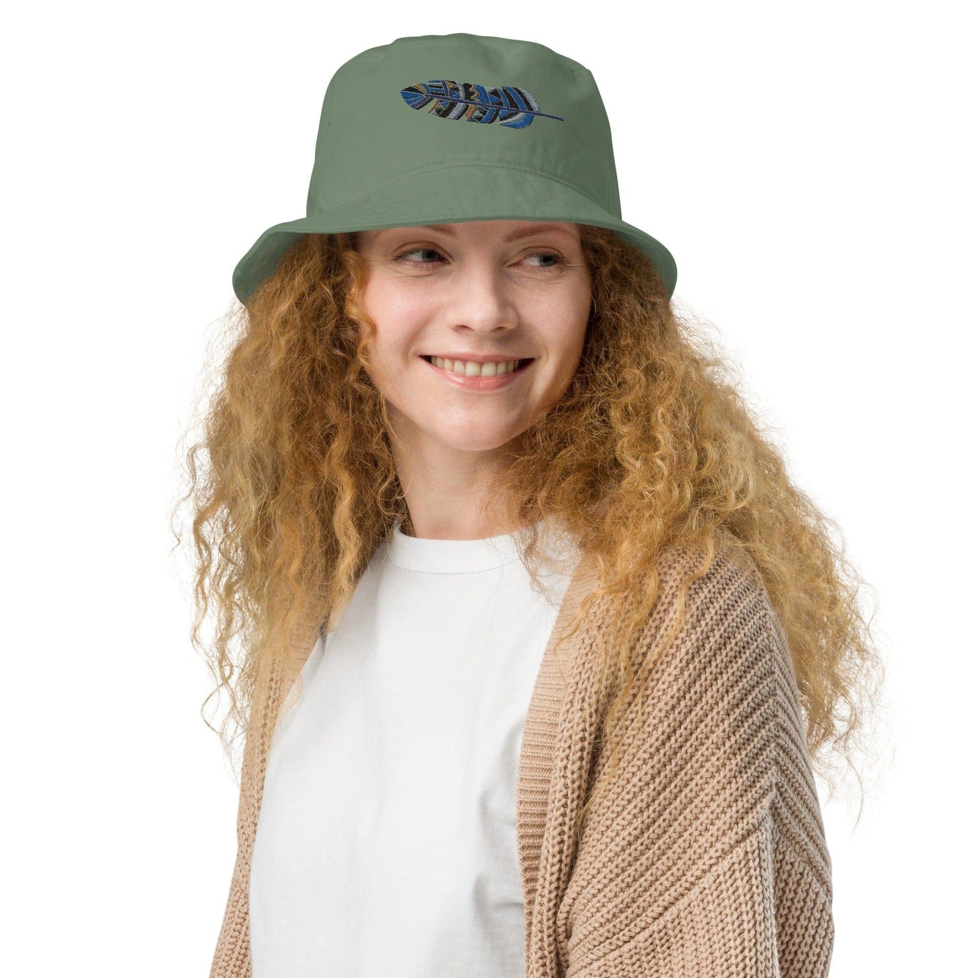 Organic Feather Bucket Hat - GroveWisdom