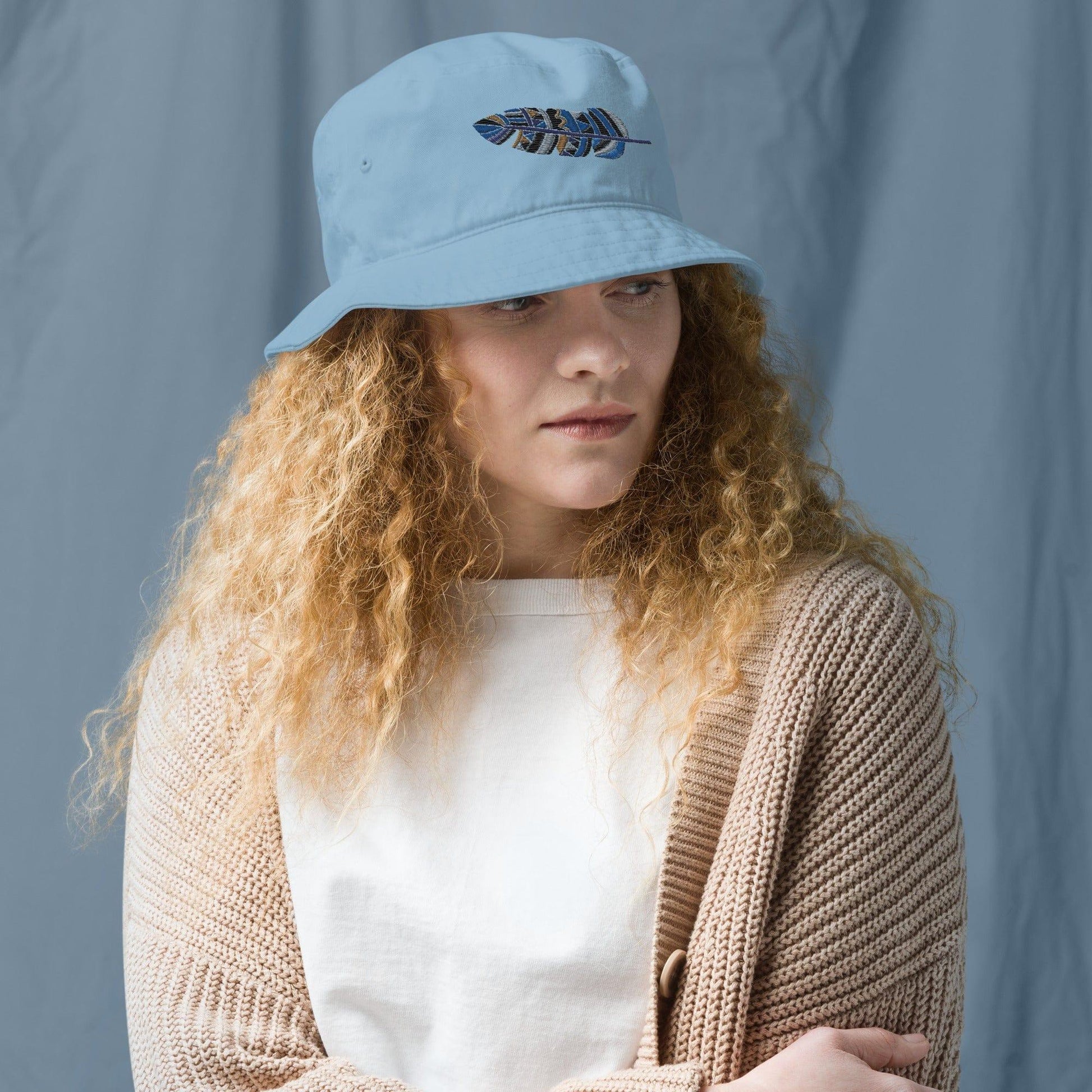 Organic Feather Bucket Hat - GroveWisdom