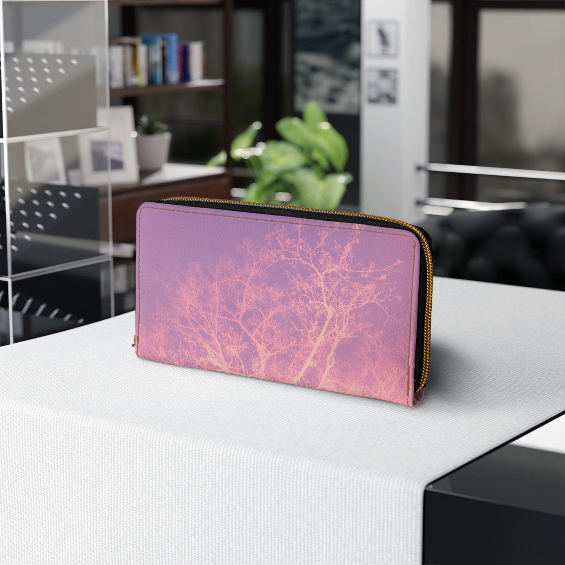 Pink Branches Wallet - GroveWisdom